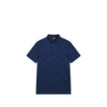J. Lindeberg Mat Jacquard Regular Fit Poloshirt Herren