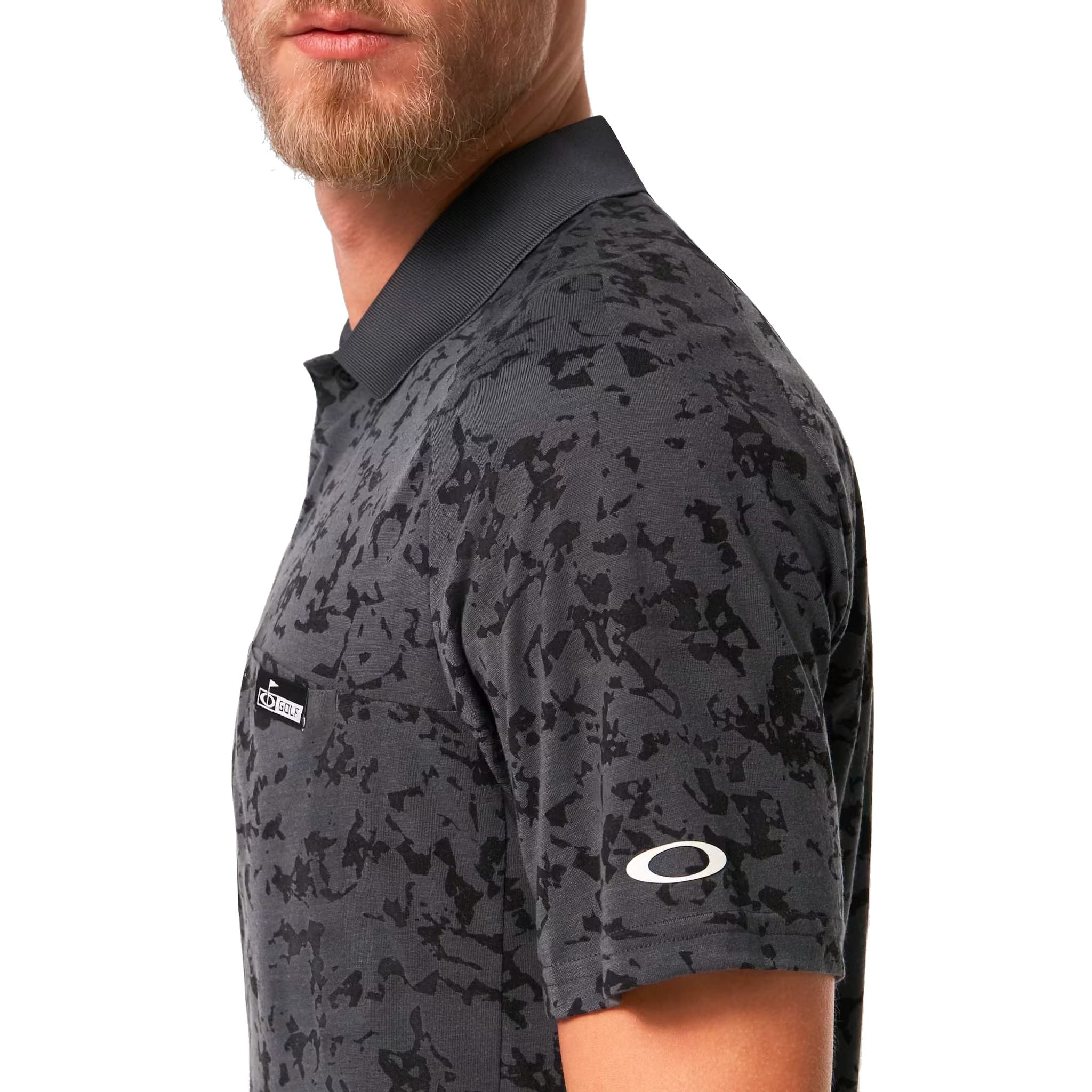 Oakley Sand Camo Panel Poloshirt Herren