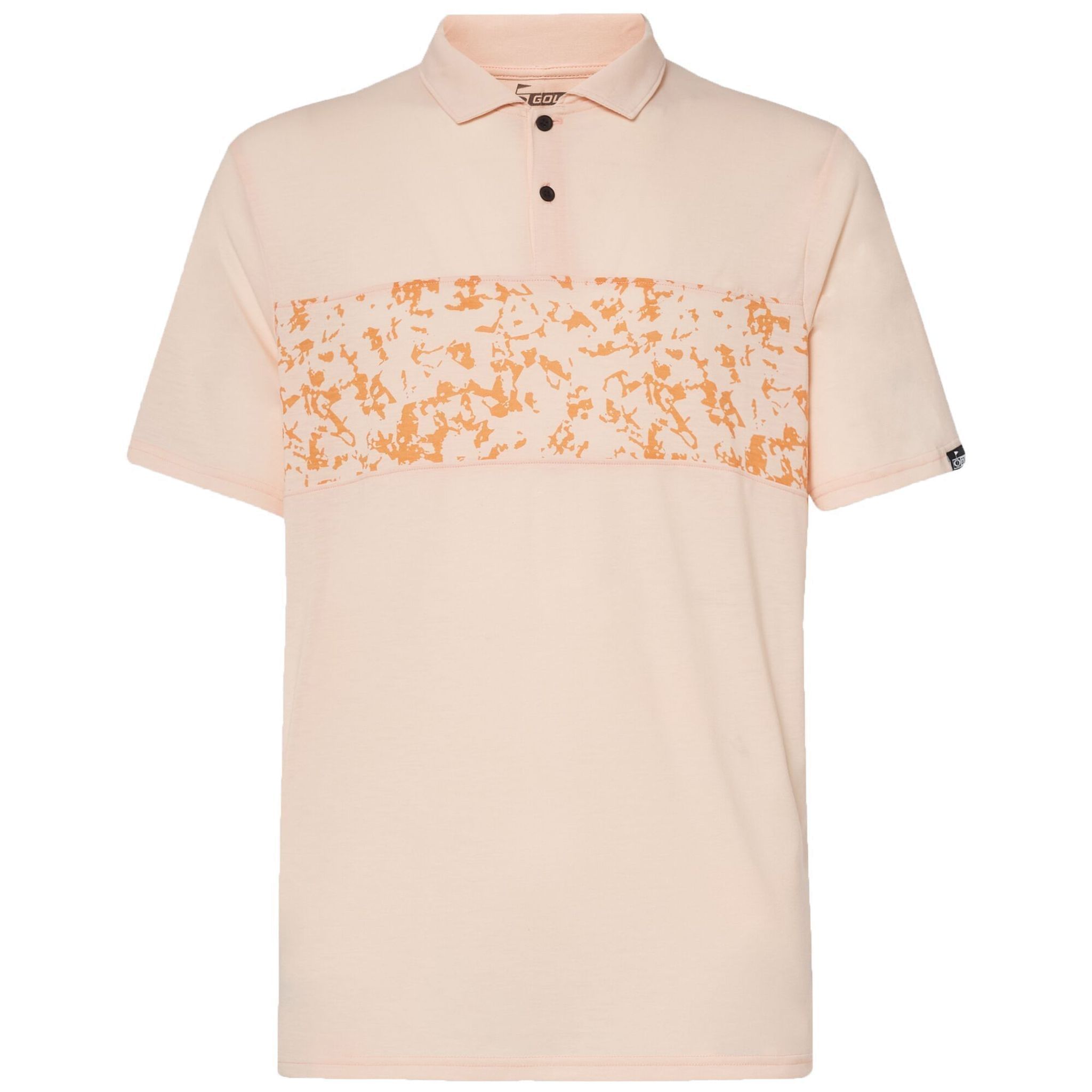 Oakley Sand Print Golf Poloshirt Męskie