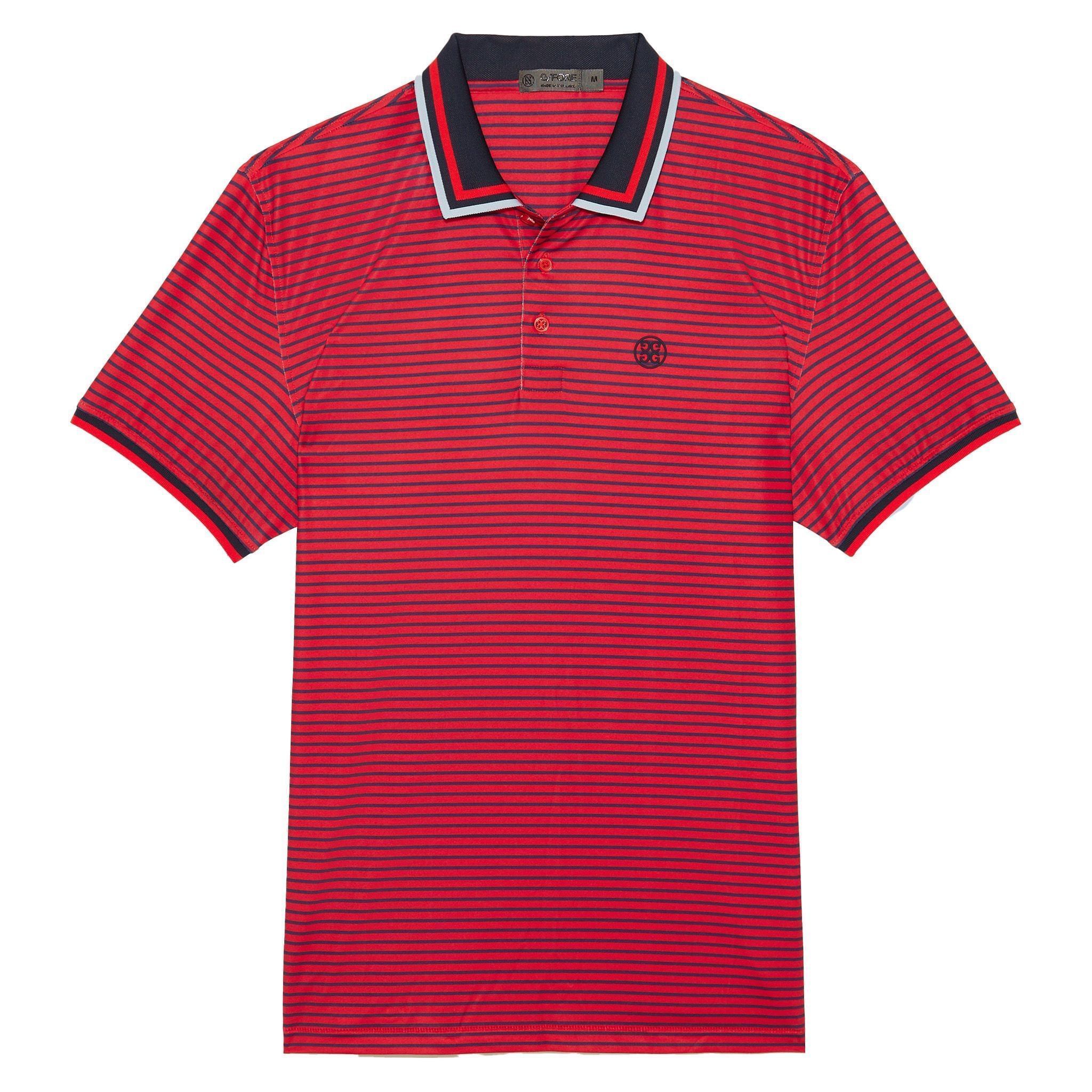 GFORE Skull and T´s 3D Tech Slim Fit Gpoloshirt Męskie
