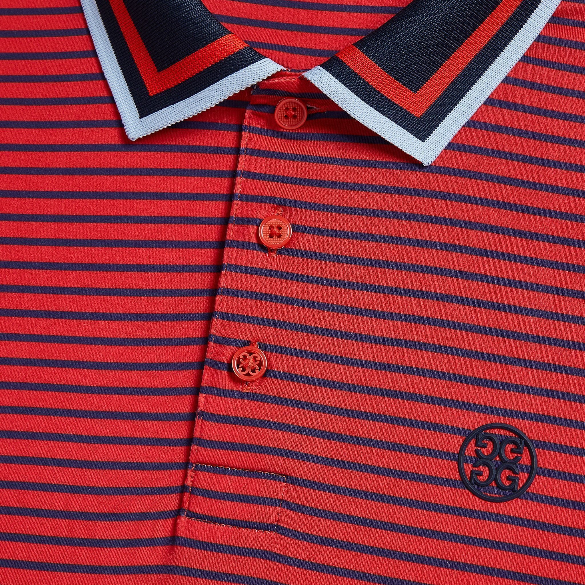 GFORE Skull and T´s 3D Tech Slim Fit Gpoloshirt Męskie