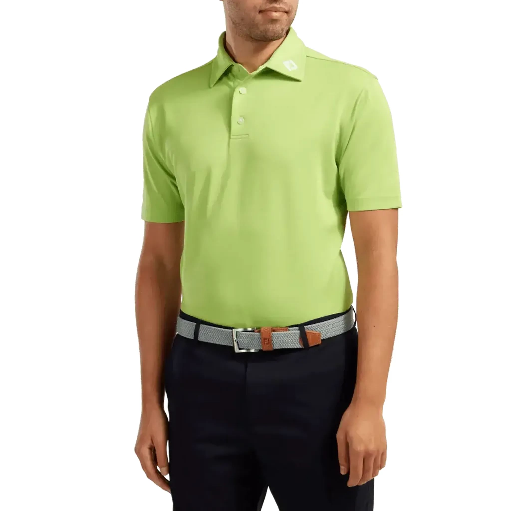 Footjoy M Stretch Pique SS Polo Purple Herren