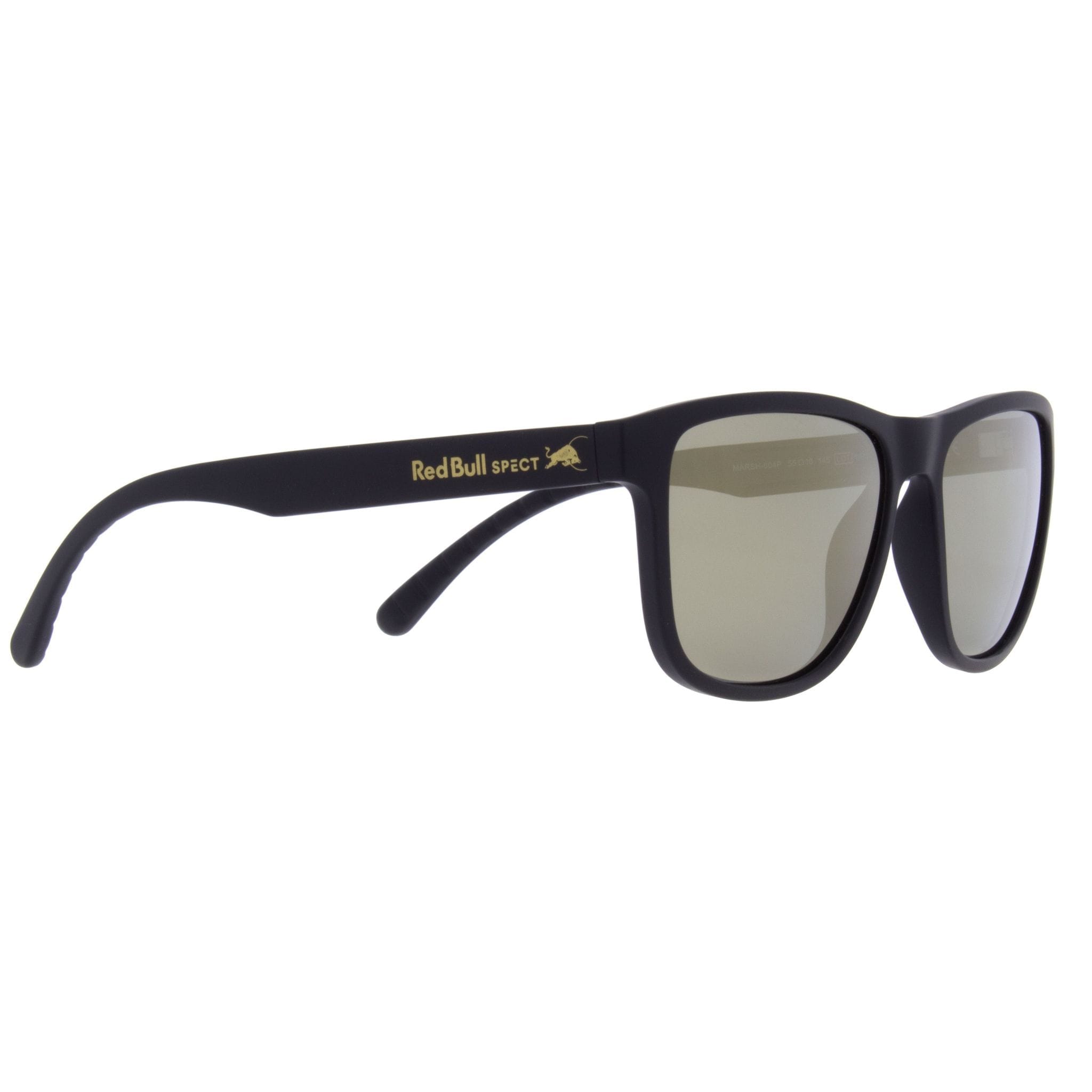 RedBull Spect Eyewear Marsh Black/Smoke Gold Mirror