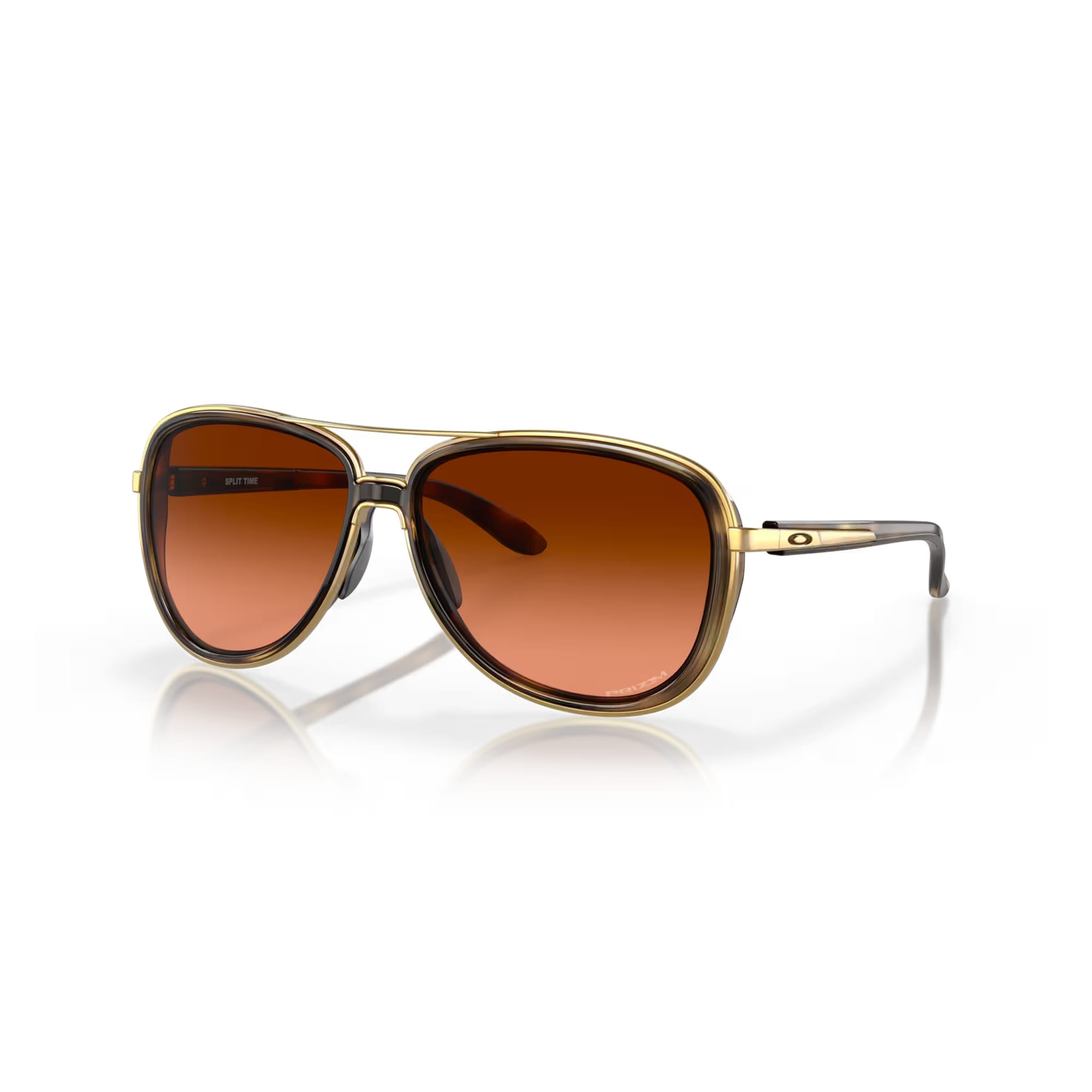 Oakley W Split Time Brown Tortoise Prizm Brown Gradient Damen