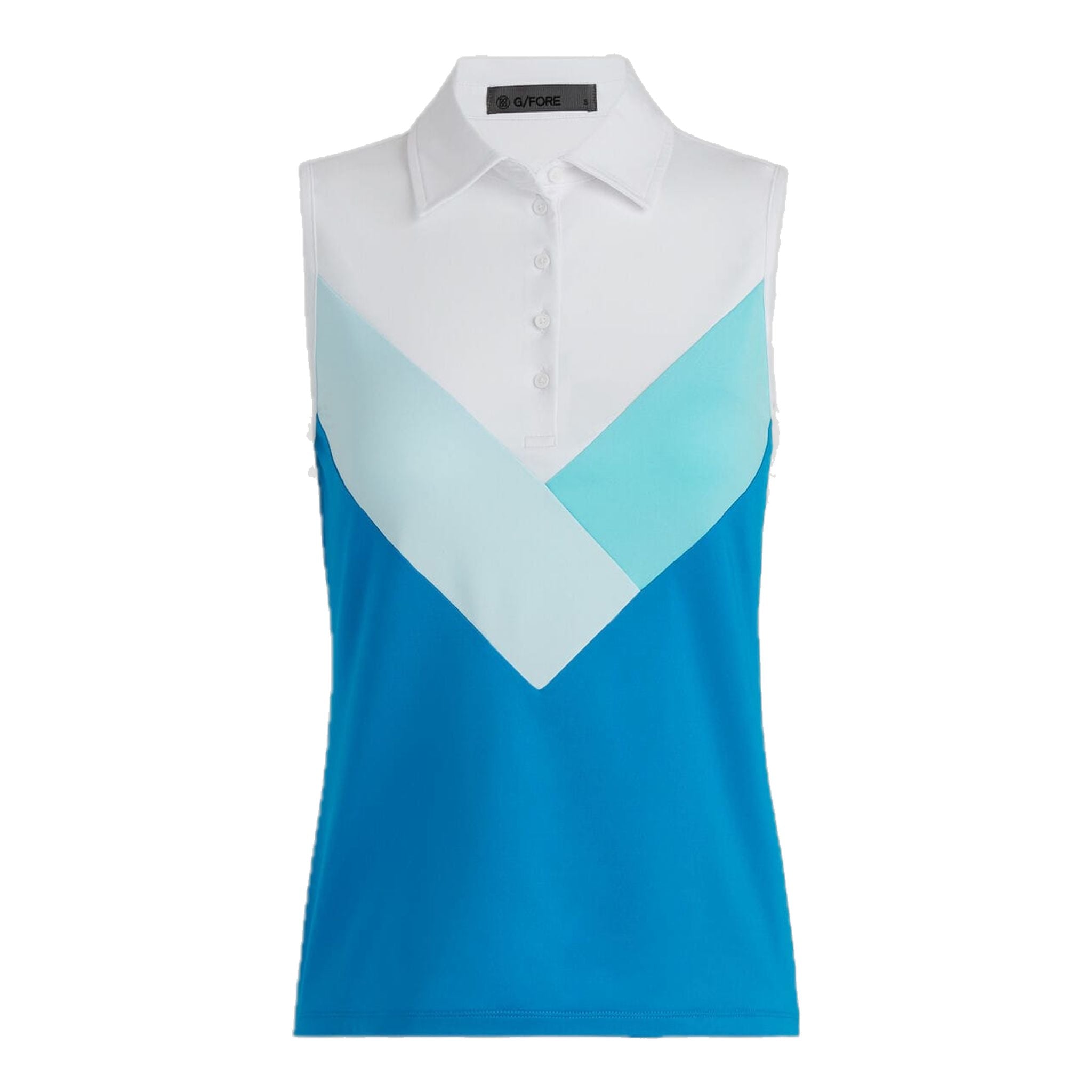 GFORE Multi V Tech Sleveless Polo Damen