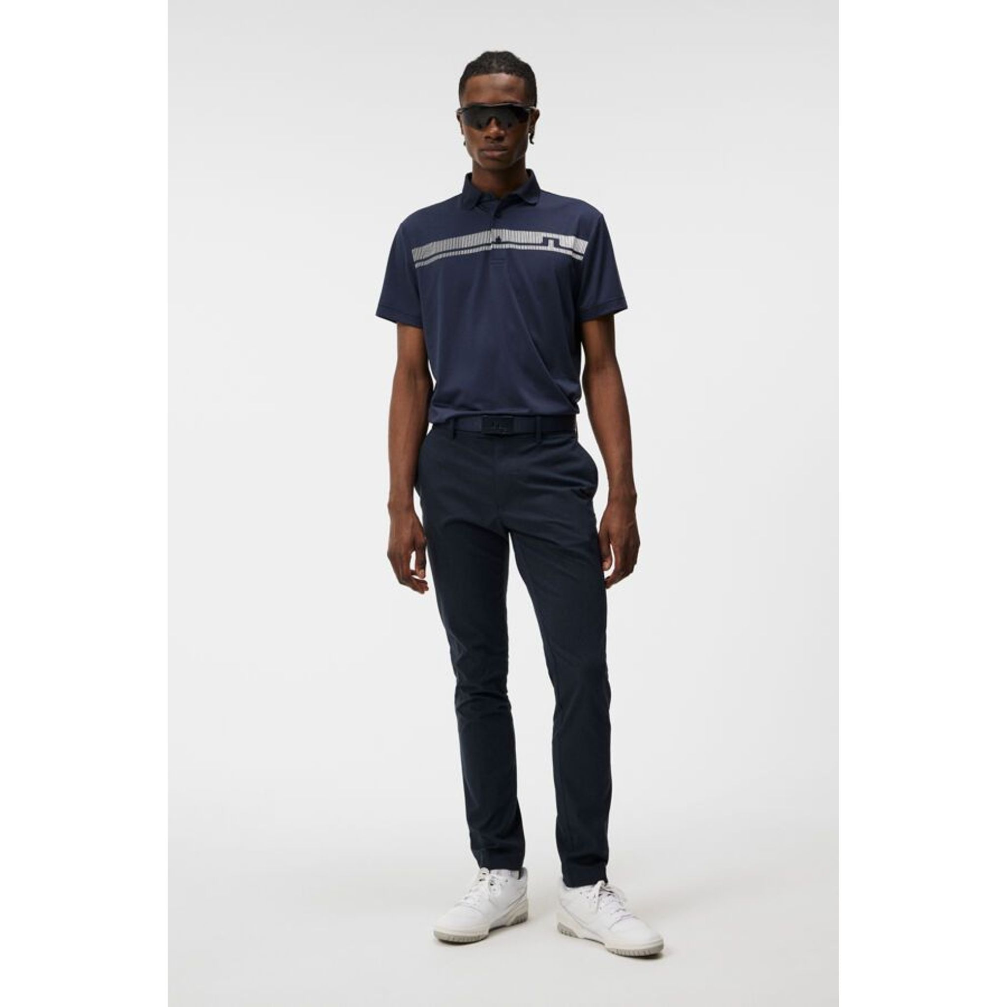 J. Lindeberg Klas Regular Fit Golf Polo Męskie