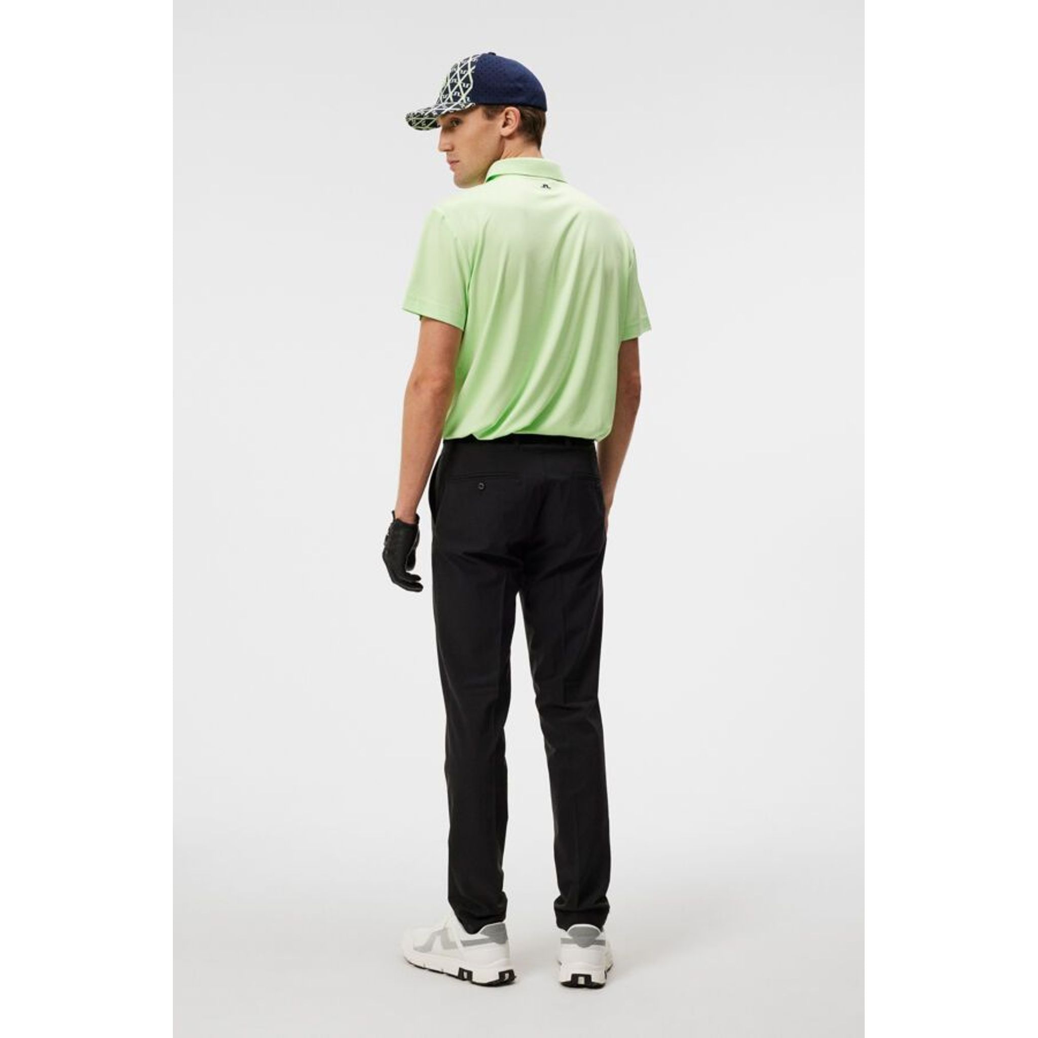 J. Lindeberg Klas Regular Fit Golf Polo Męskie