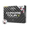 Callaway Chrome Tour X TruTrack [12 sztuk] Piłki golfowe (2024)