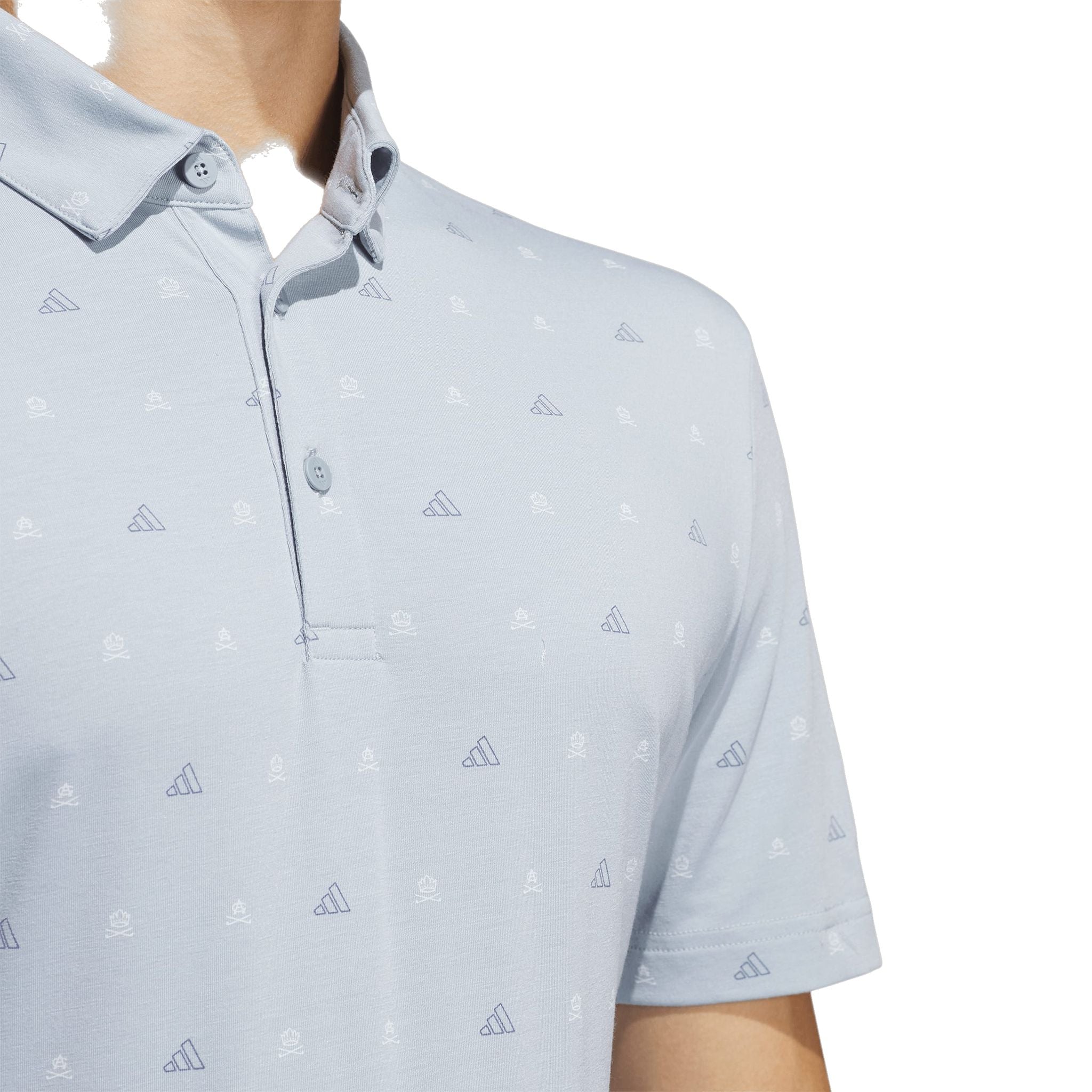 Adidas Go-To Print Polo Shirt Herren