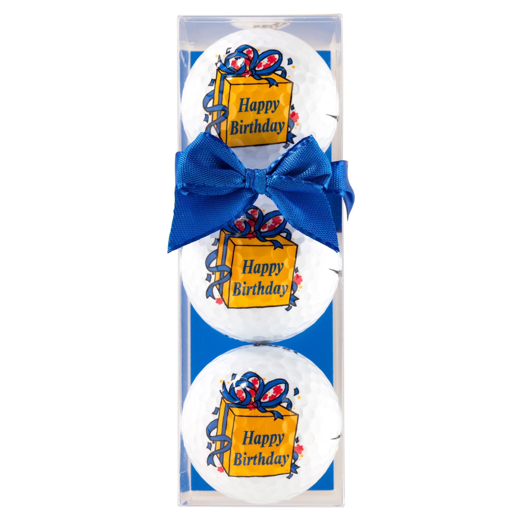 Sportiques Golfgeschenke Happy Birthday (3 Bälle)