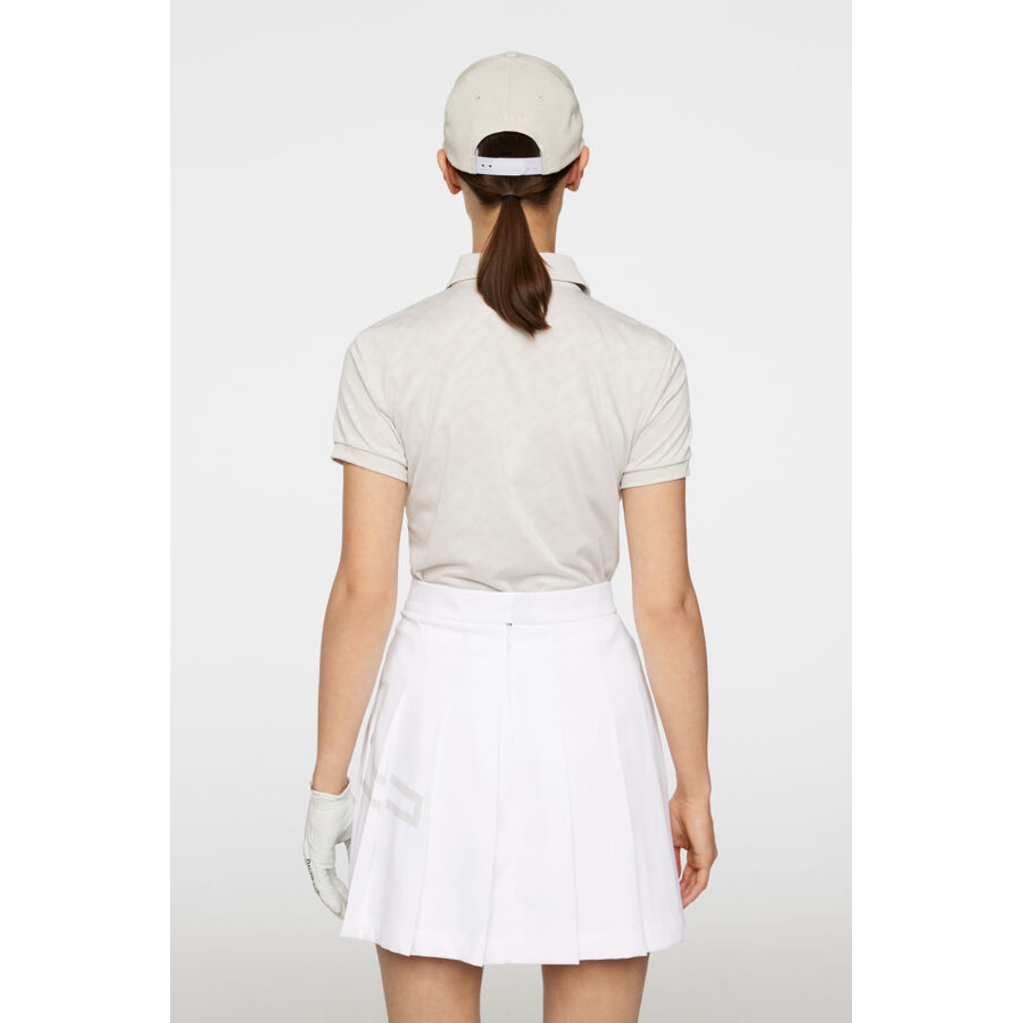 J. Lindeberg Alaya Jacquard Polo Damen