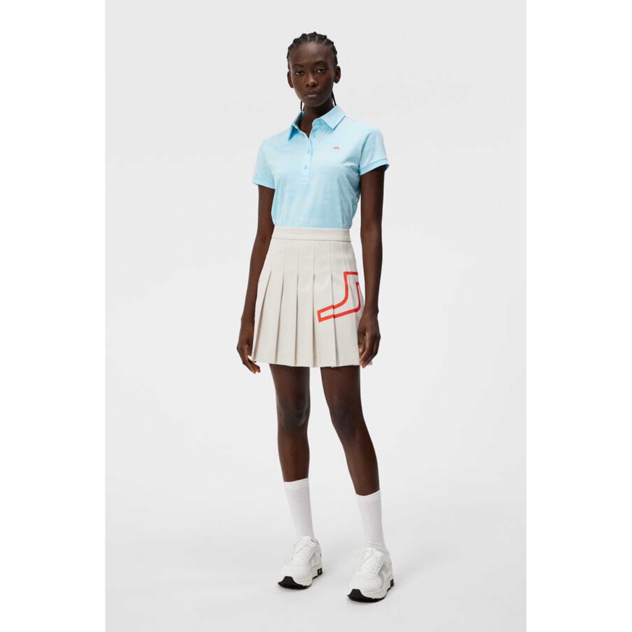 J. Lindeberg Alaya Jacquard Polo Damskie