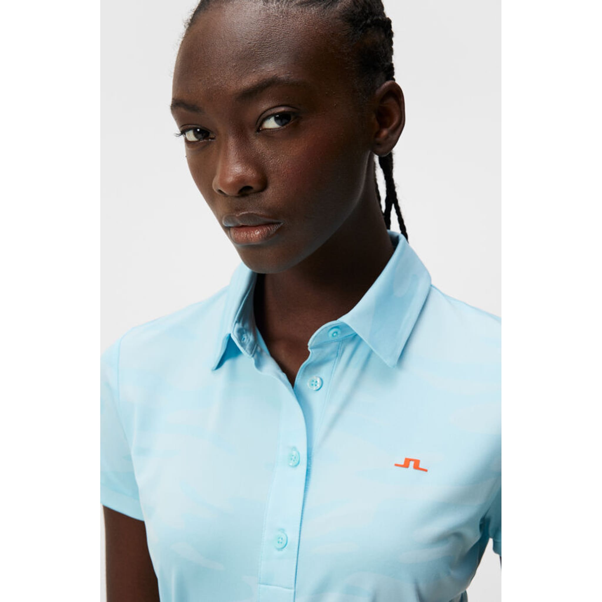 J. Lindeberg Alaya Jacquard Polo Damskie