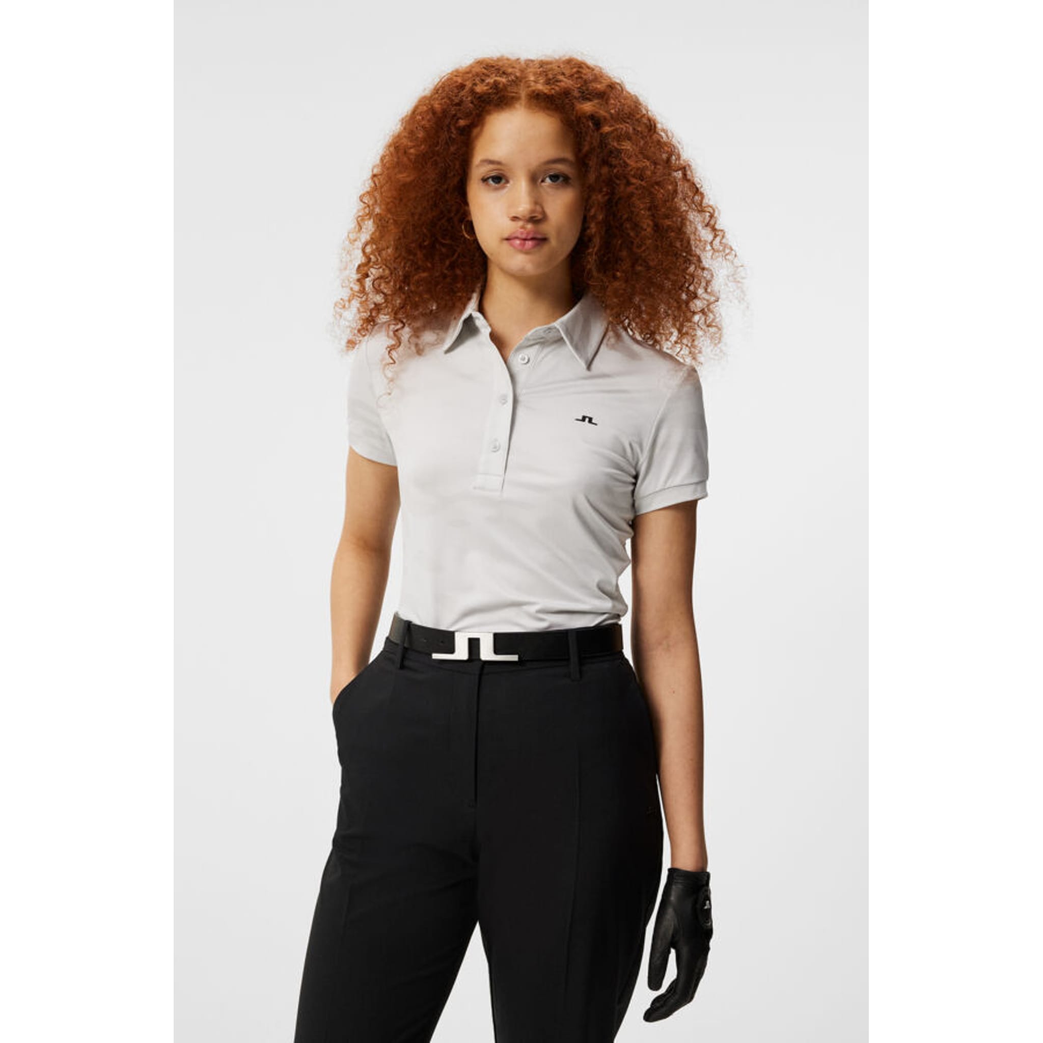 J. Lindeberg Alaya Jacquard Polo Damskie