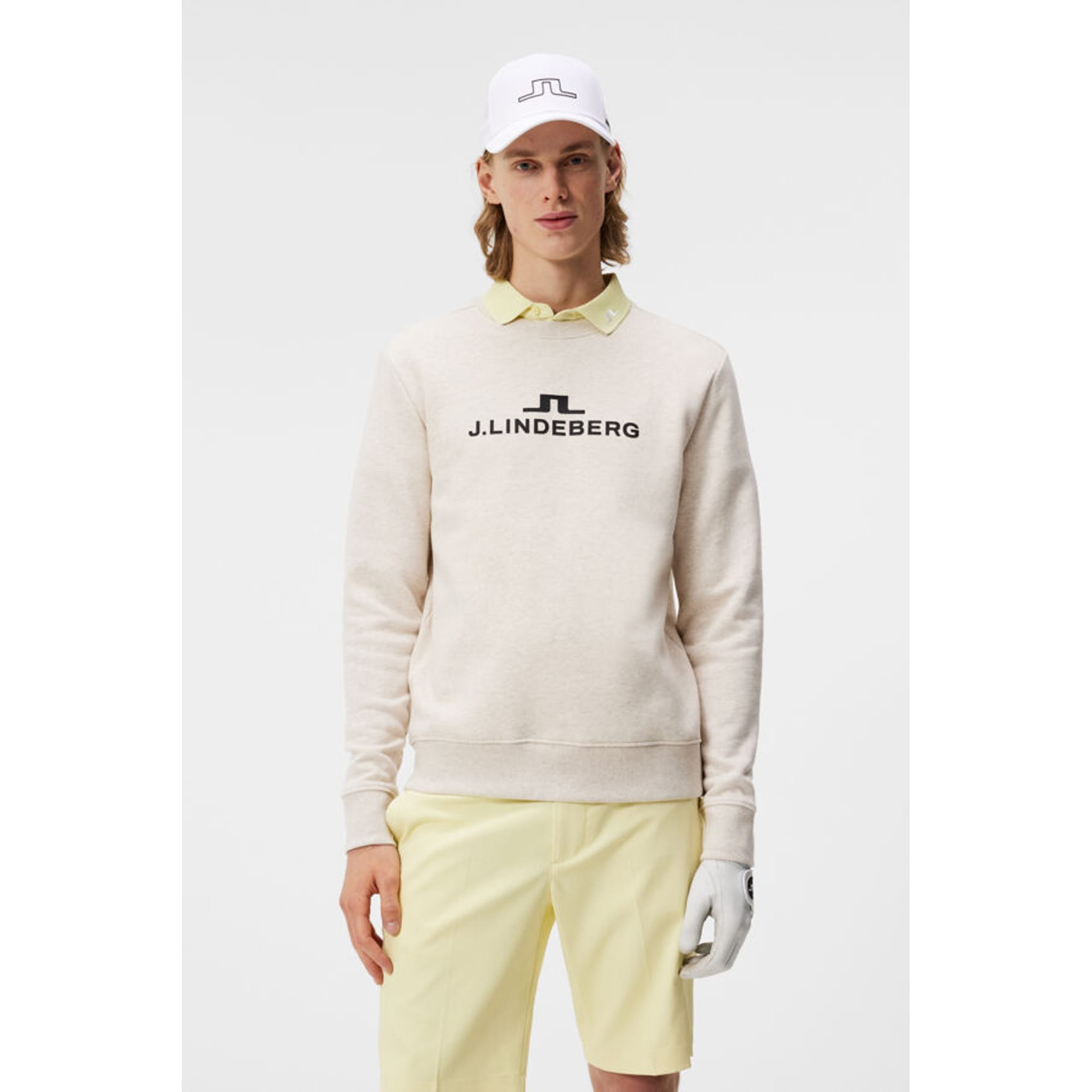 J. Lindeberg Alpha Crew Neck Herren