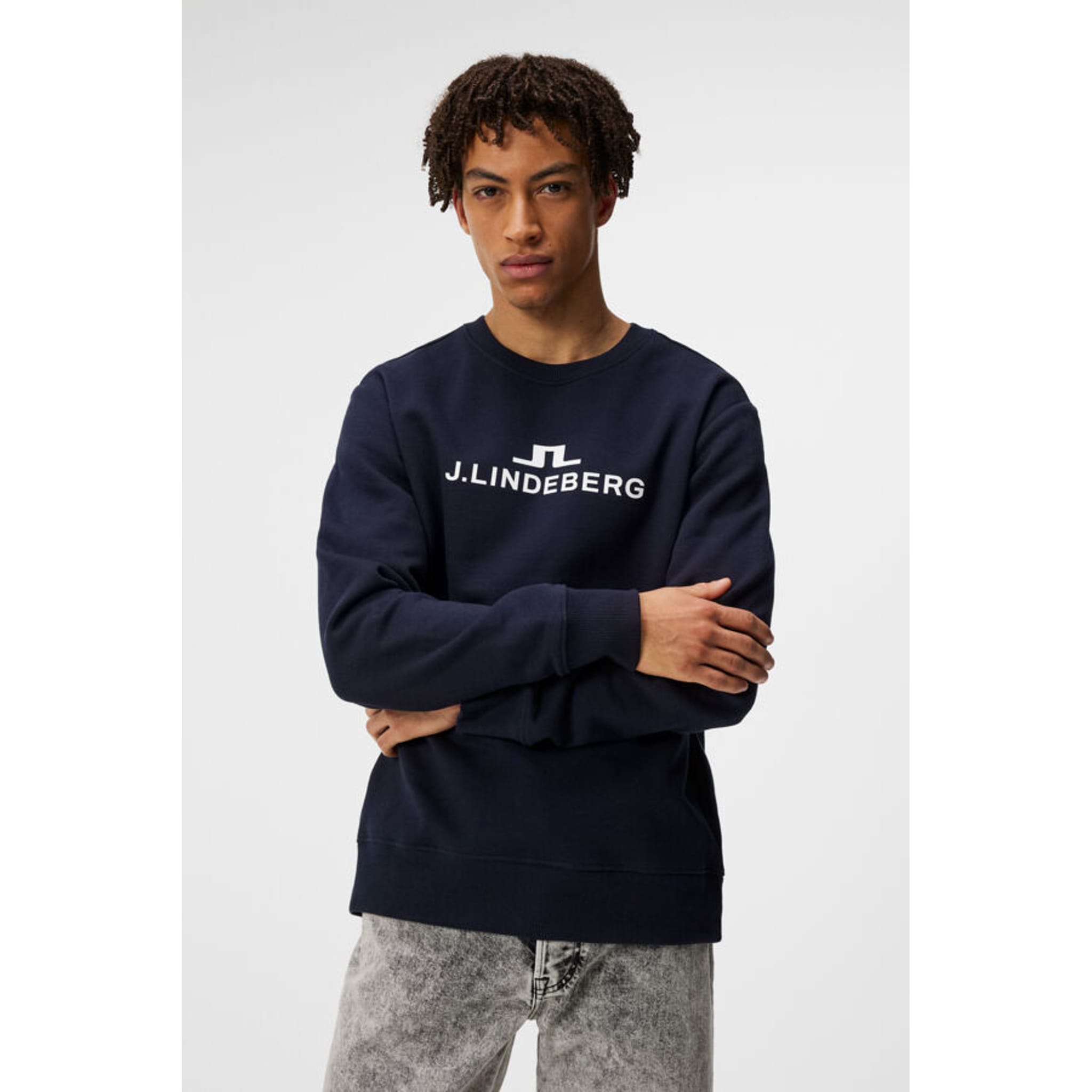 J. Lindeberg Alpha Crew Neck Herren