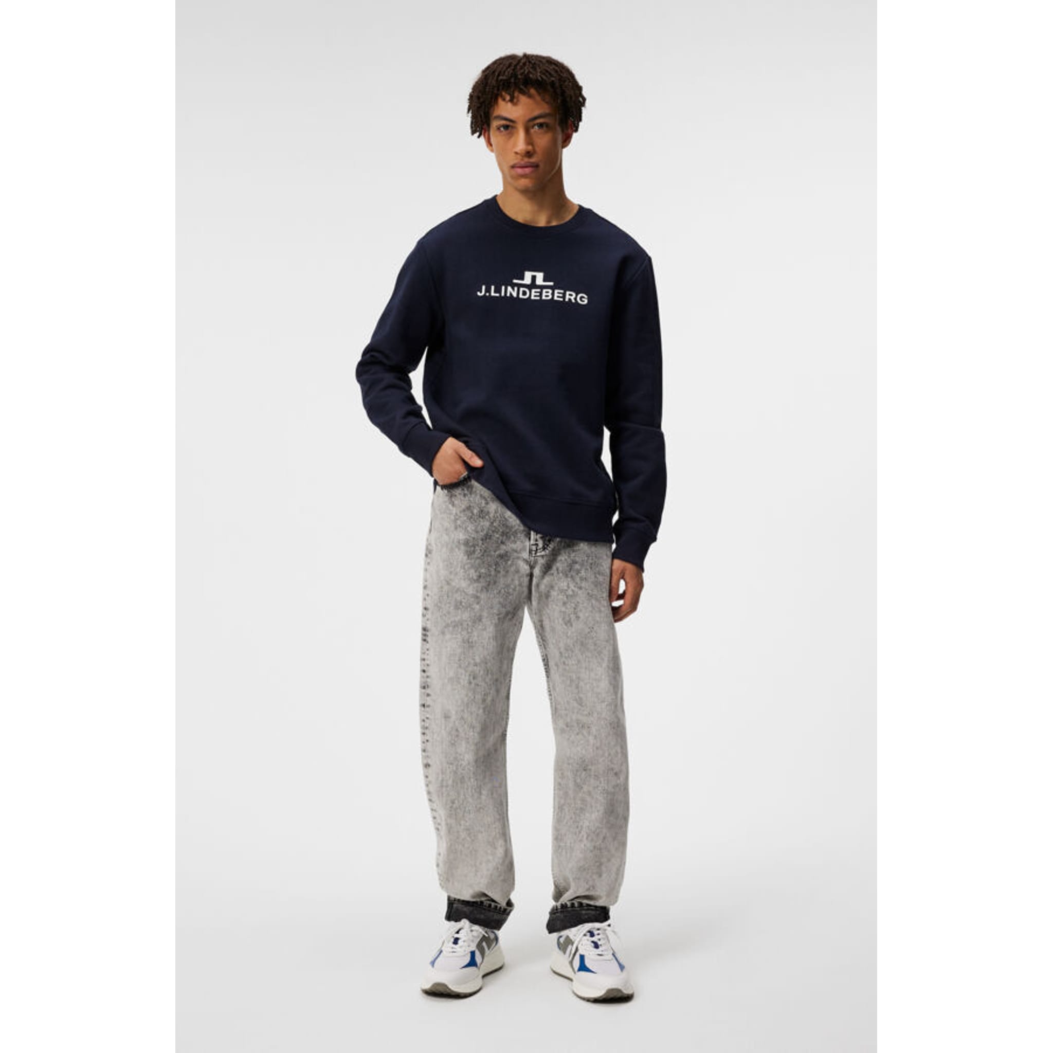 J. Lindeberg Alpha Crew Neck Herren