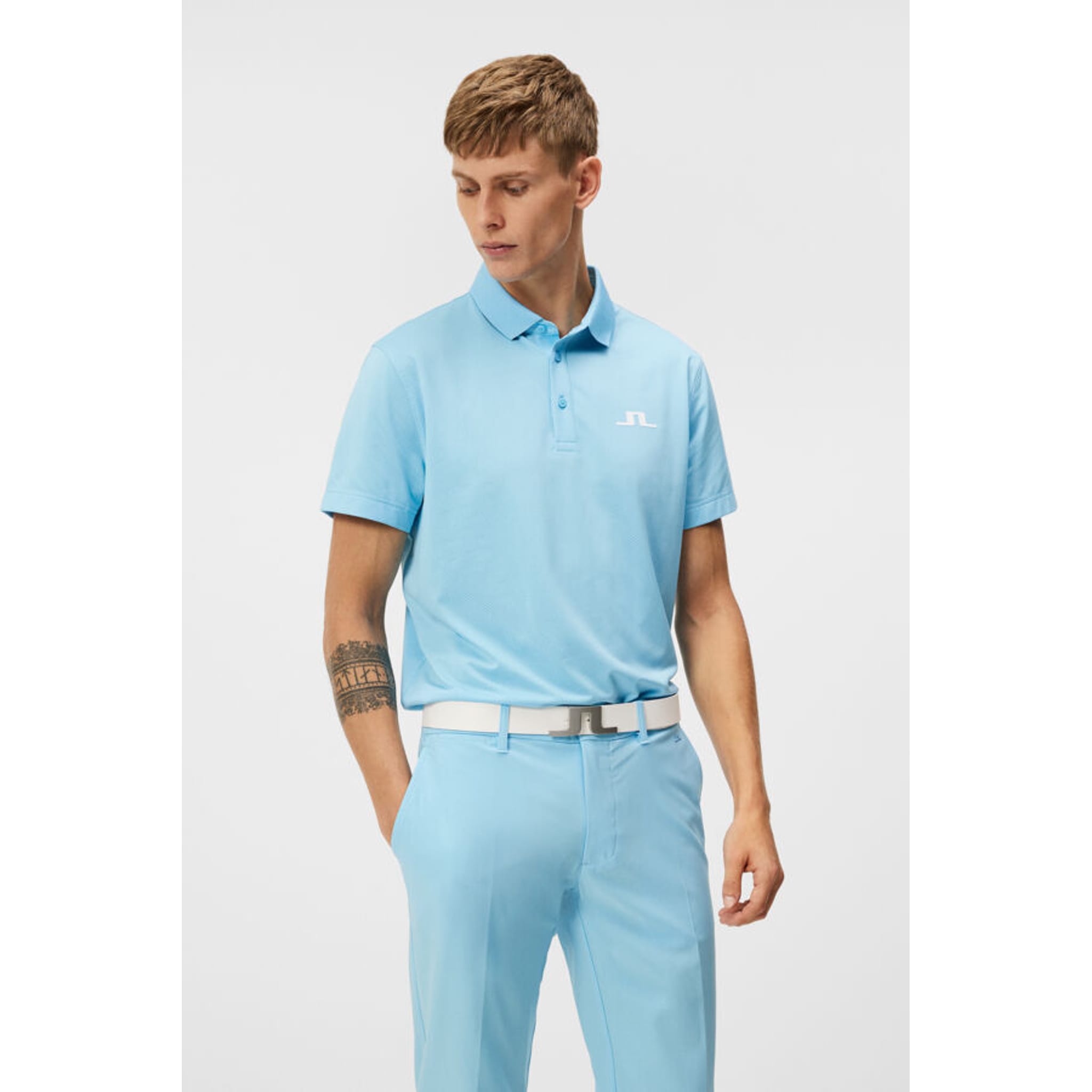 J. Lindeberg Bridge Regular Fit Polo Męskie