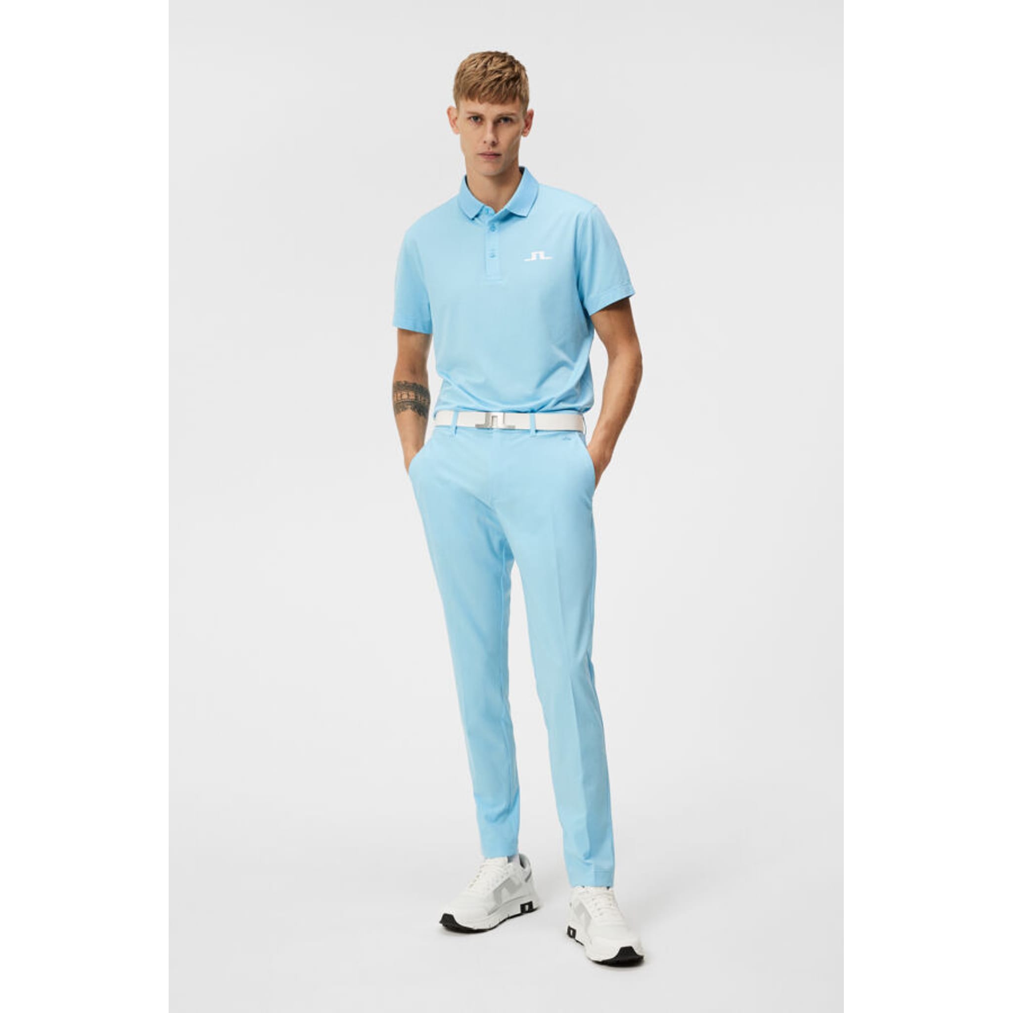 J. Lindeberg Bridge Regular Fit Polo Męskie