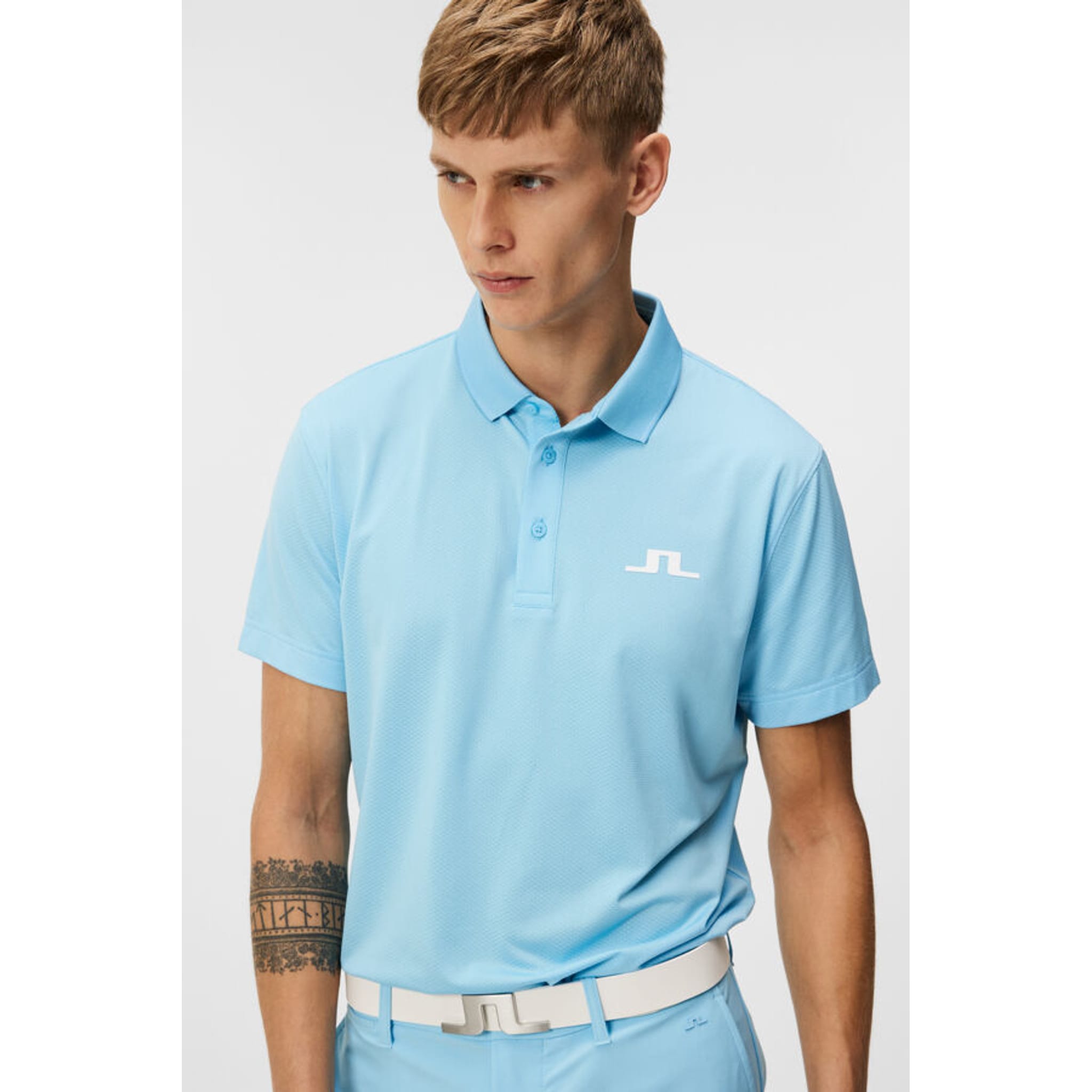 J. Lindeberg Bridge Regular Fit Polo Męskie