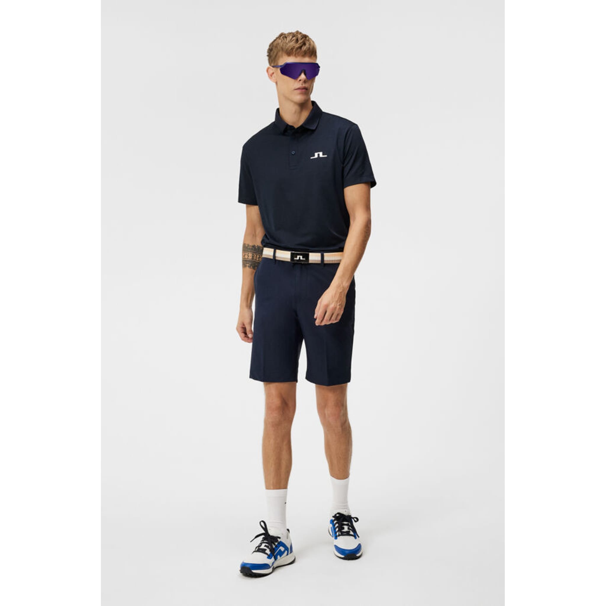 J. Lindeberg Bridge Regular Fit Polo Męskie