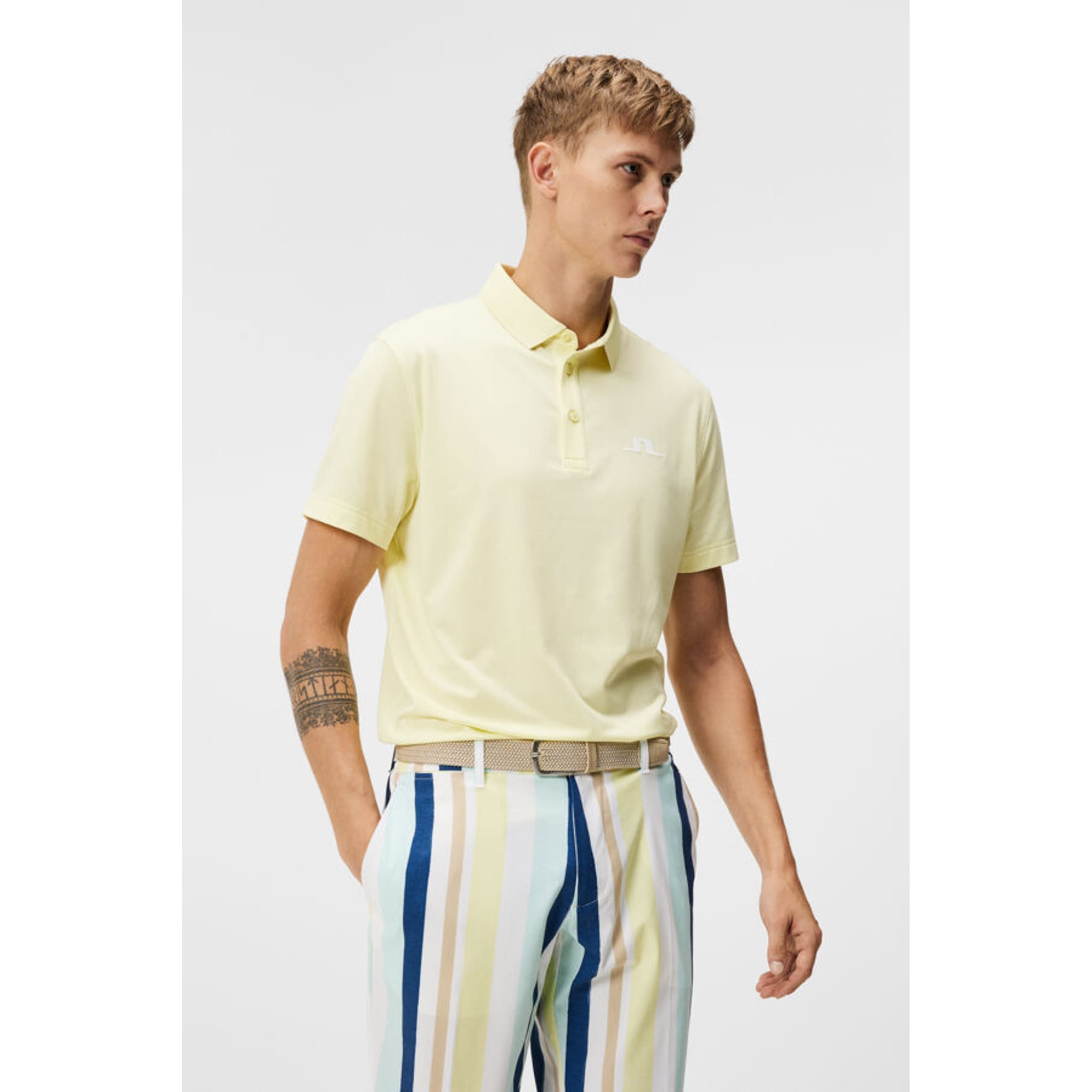 J. Lindeberg Bridge Regular Fit Polo Męskie