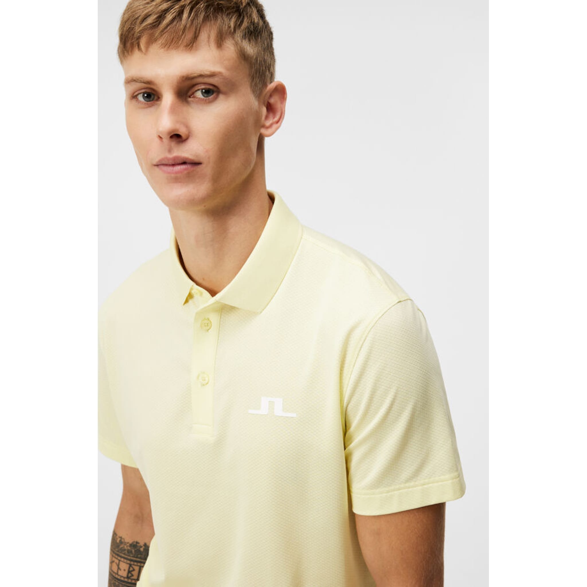 J. Lindeberg Bridge Regular Fit Polo Męskie