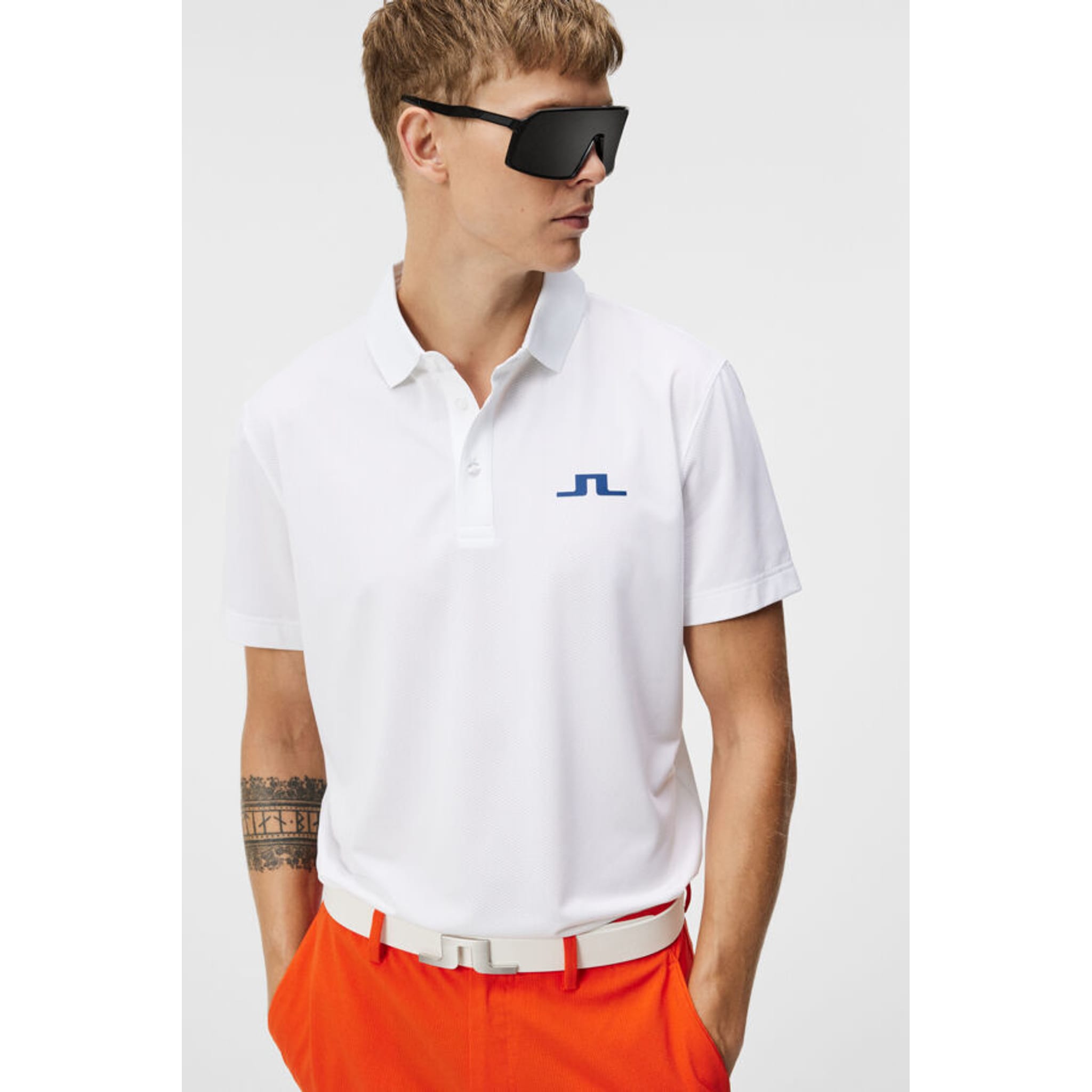 J. Lindeberg Bridge Regular Fit Polo Męskie