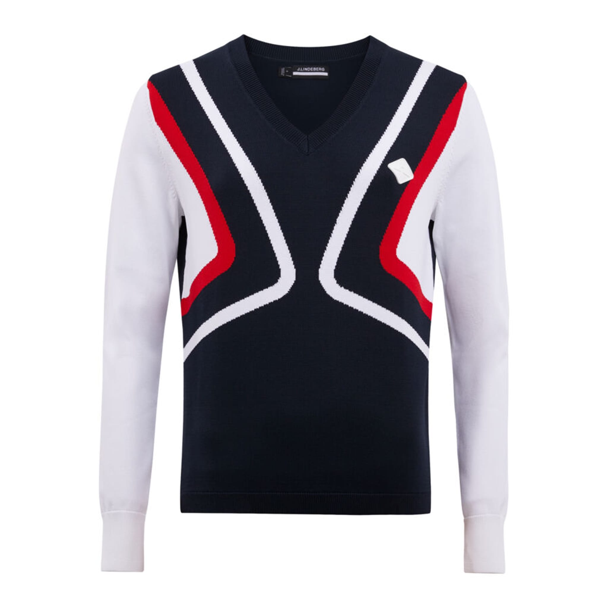 J. Lindeberg Celine Knitted Golf Sweater JL Navy Damen Damen