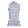 J. Lindeberg Dena Print Sleeveless Golf Top Damen