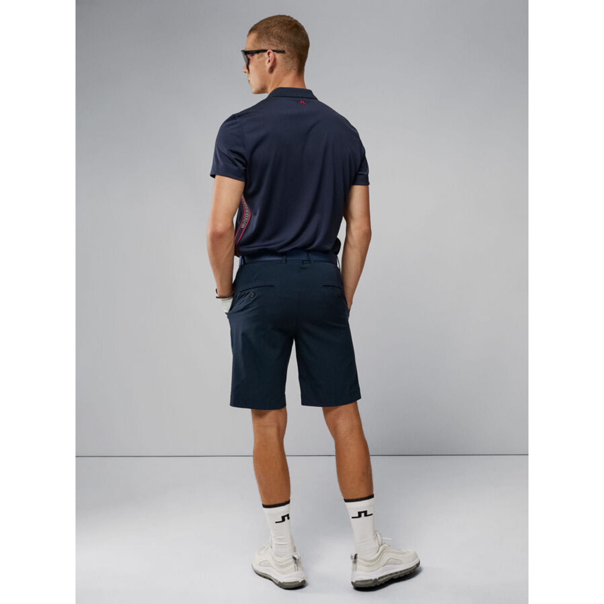 J. Lindeberg Diamond Regular Fit Golf Polo Męskie