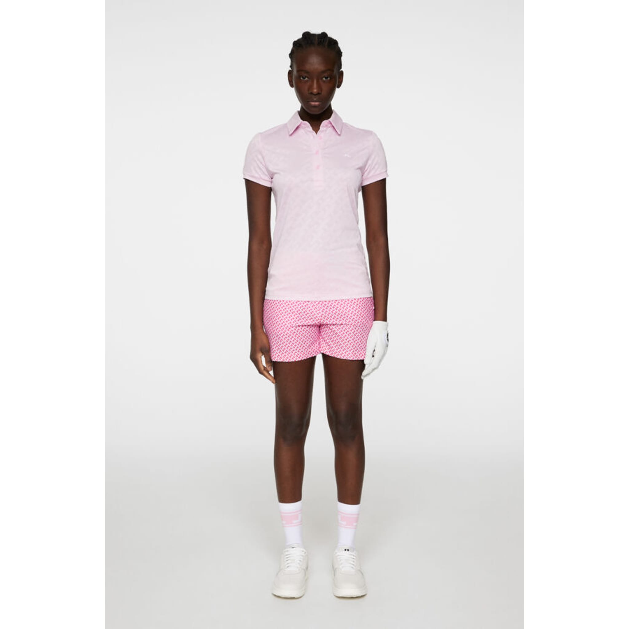 J. Lindeberg Alaya Jacquard Polo Damen