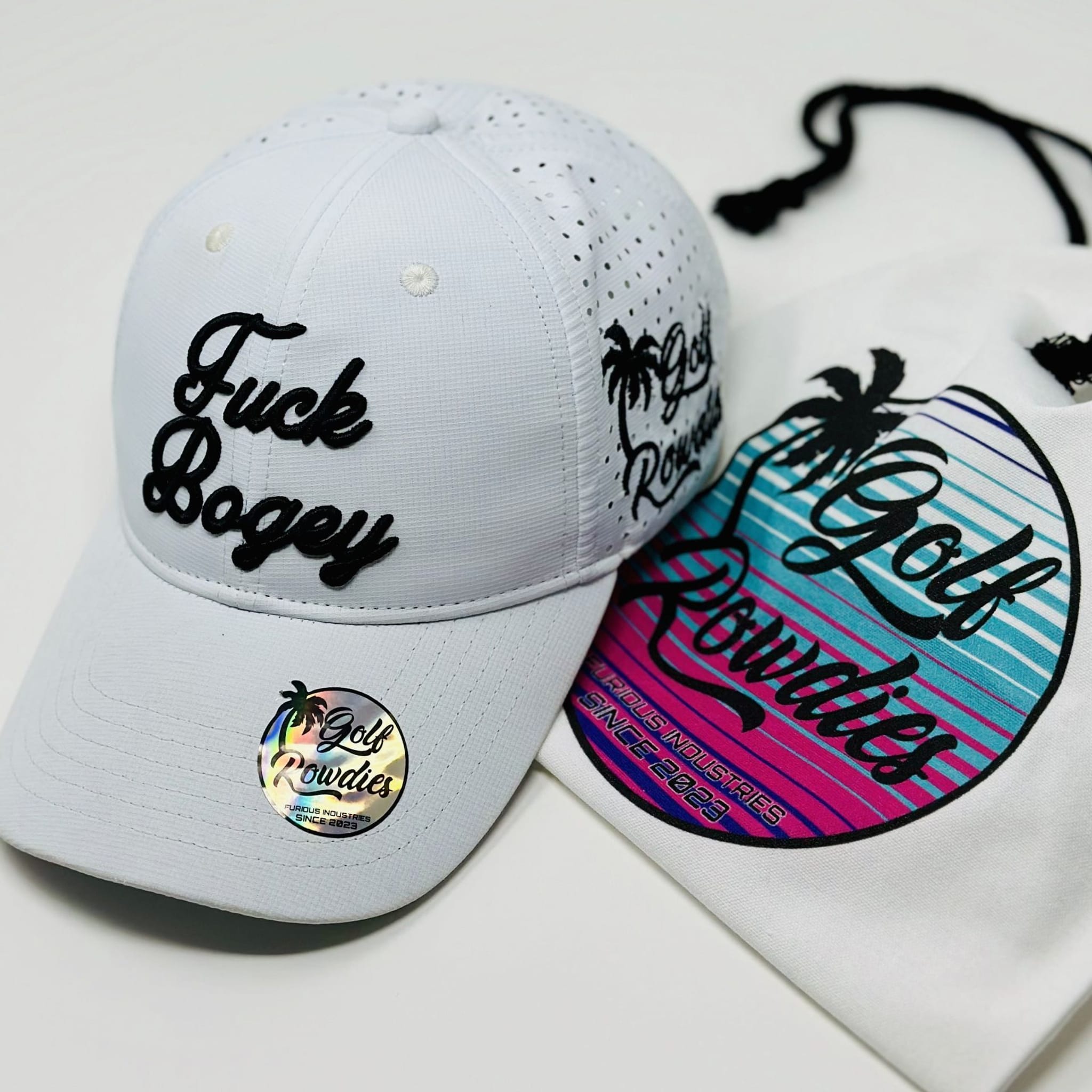 Golf Rowdies Fuck Bogey Kappe Herren