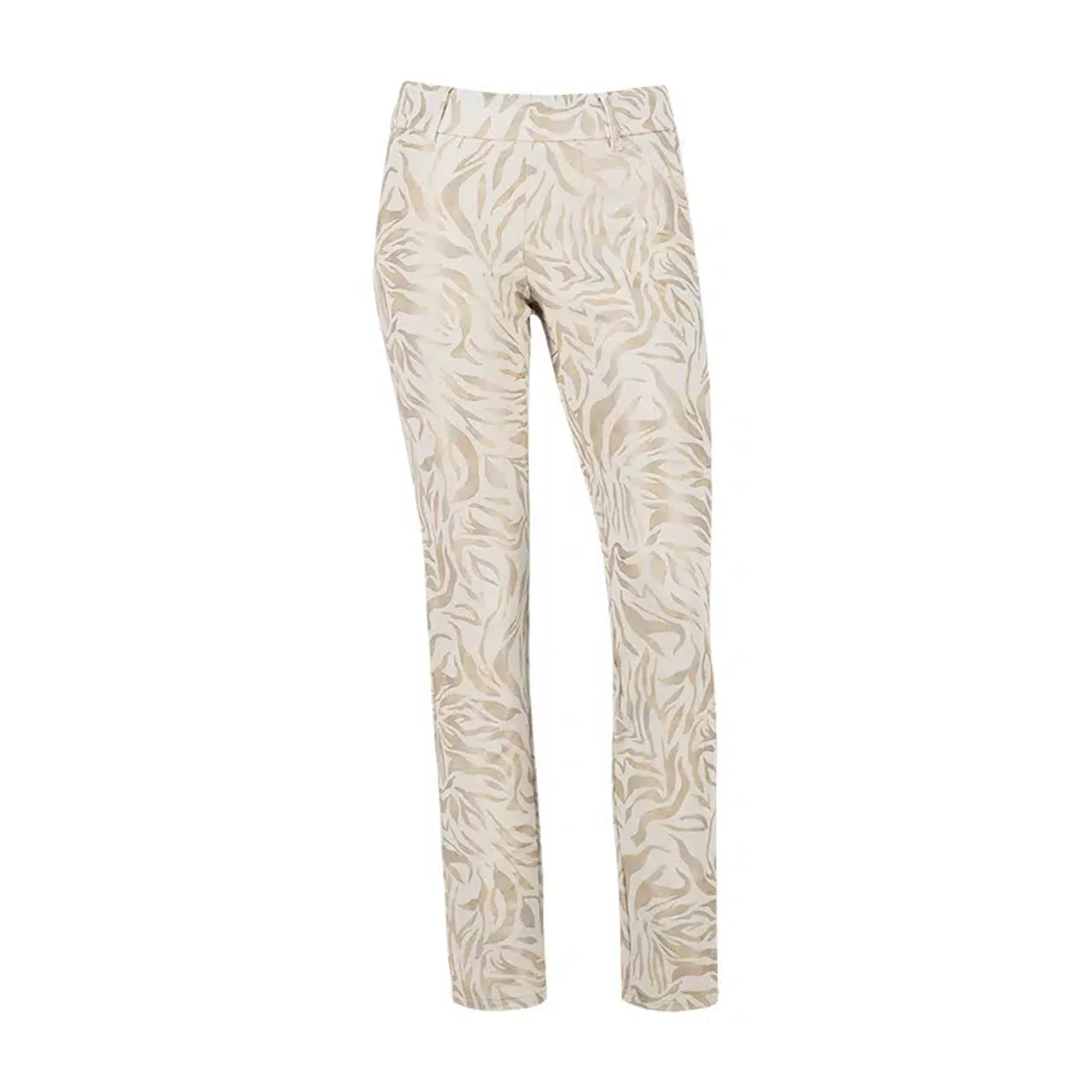 Alberto LUCY - Golden Print Jersey Golfhose Damen