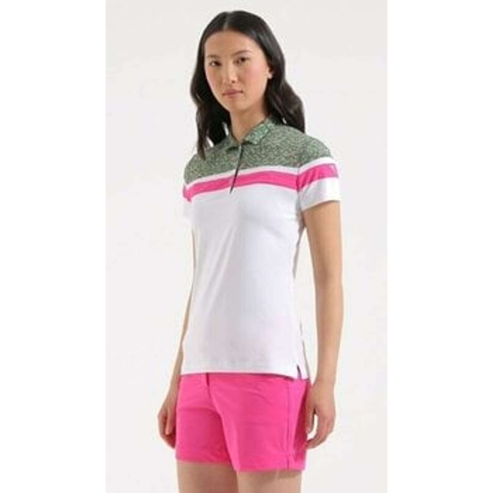 Chervo Assort Golf Polo Damskie Białe, Różowe, Zielone D-36 (I-42)