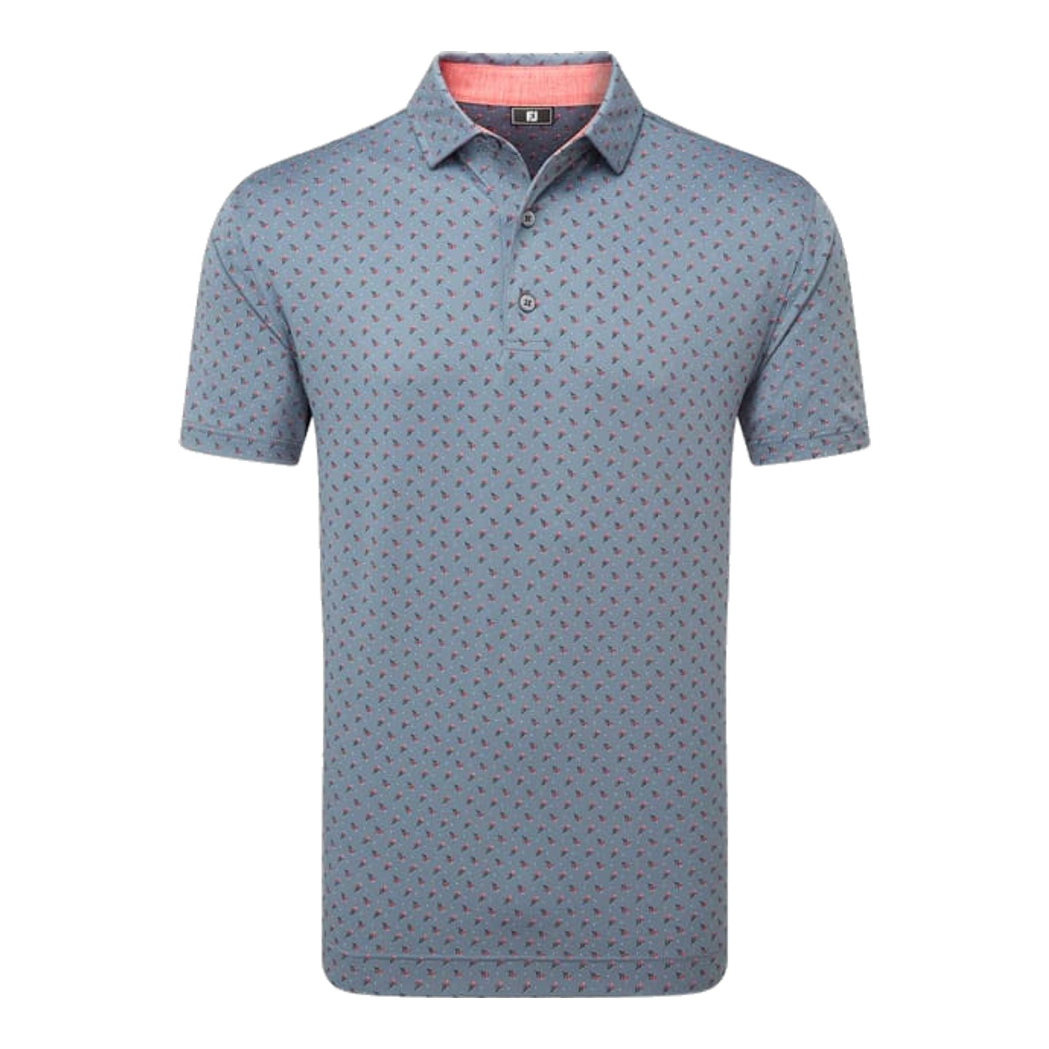 Footjoy Flower Bud Polo Herren