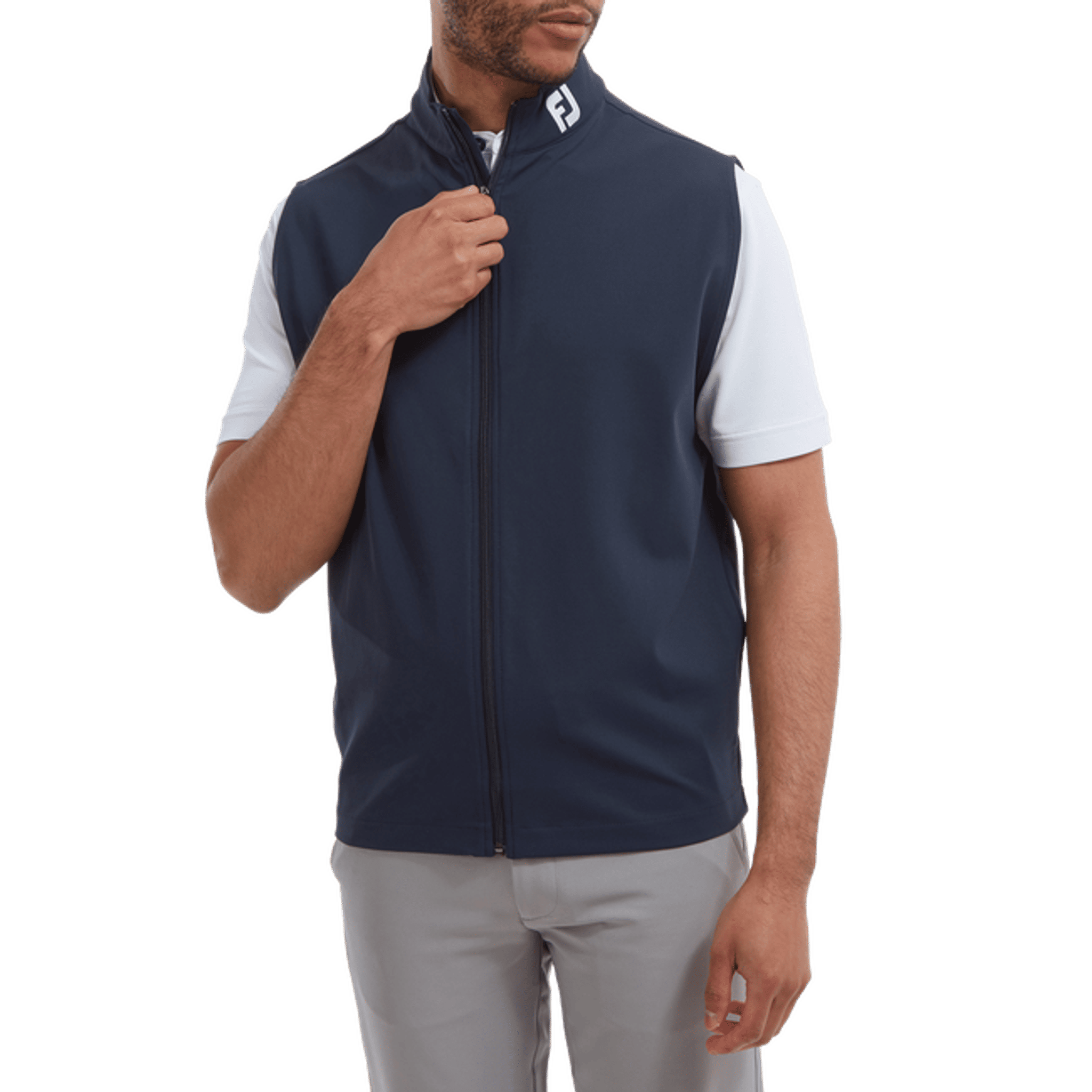Footjoy Full-Zip Knit Weste Herren
