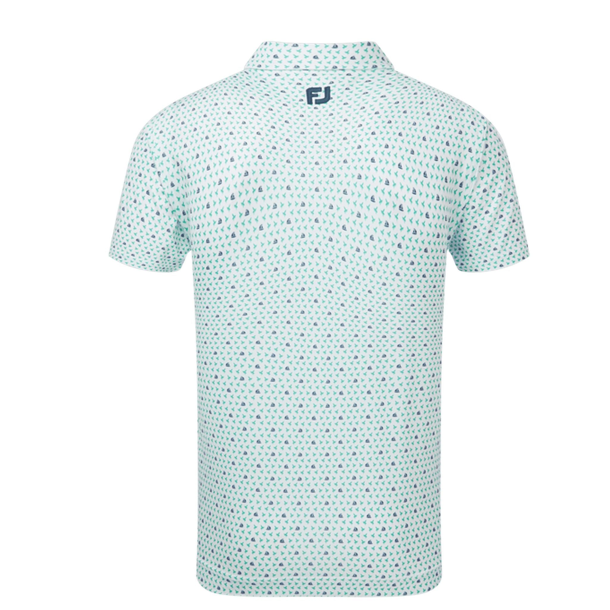 Footjoy Flying Wasp Print Polo Herren