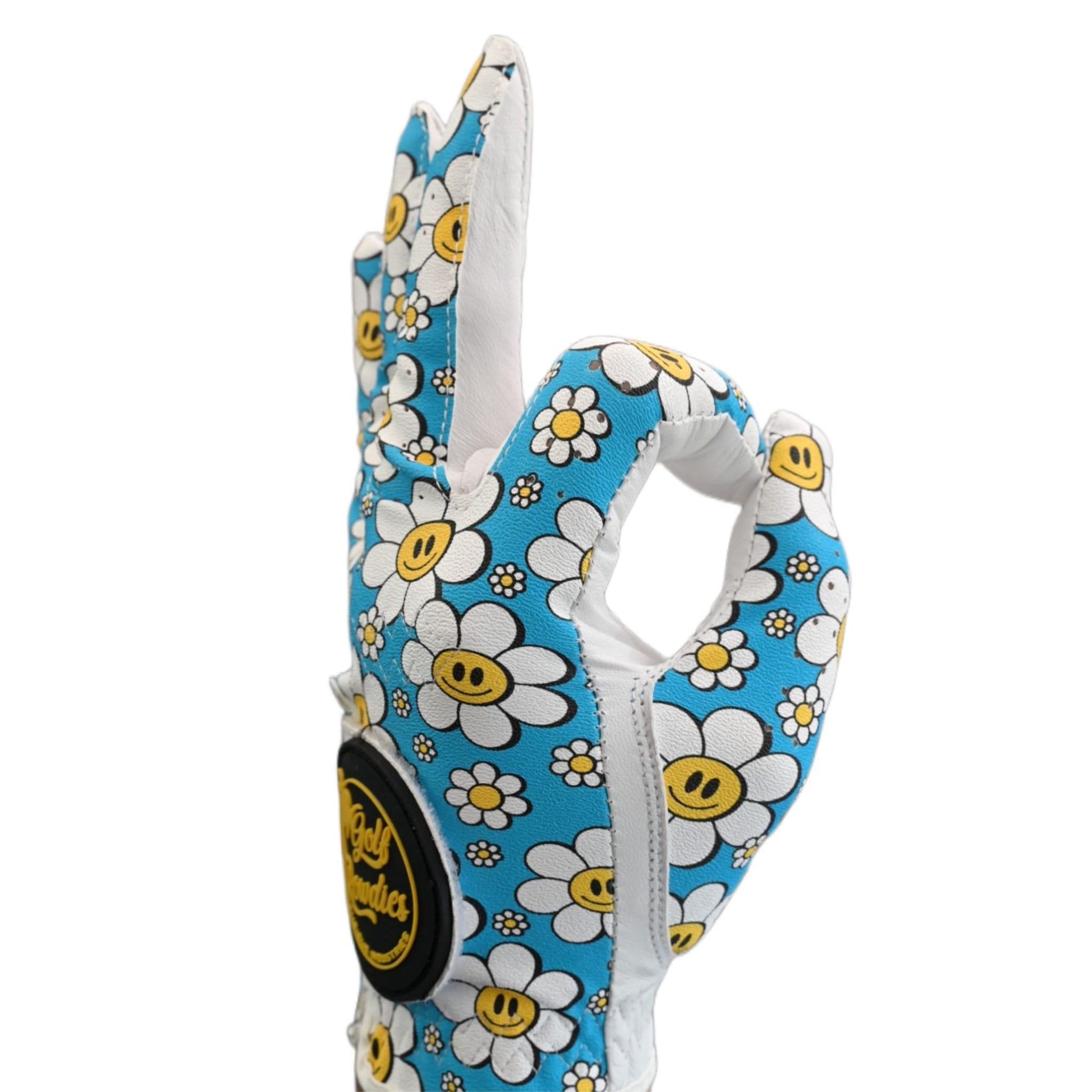 Golf Rowdies Happy Flower Handschuh Herren