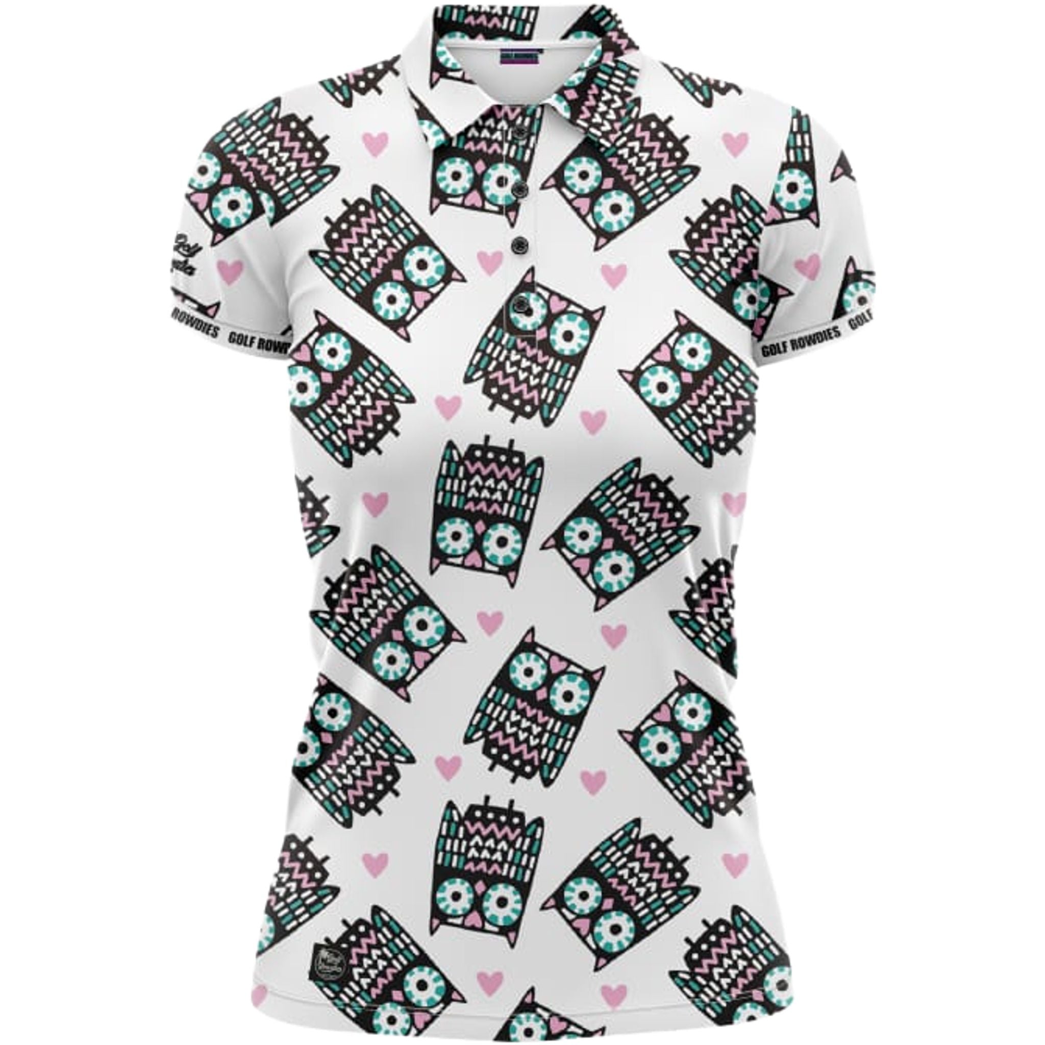 Golf Rowdies Owl Polo Damen