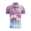Golf Rowdies Retro Palm trees Polo Herren