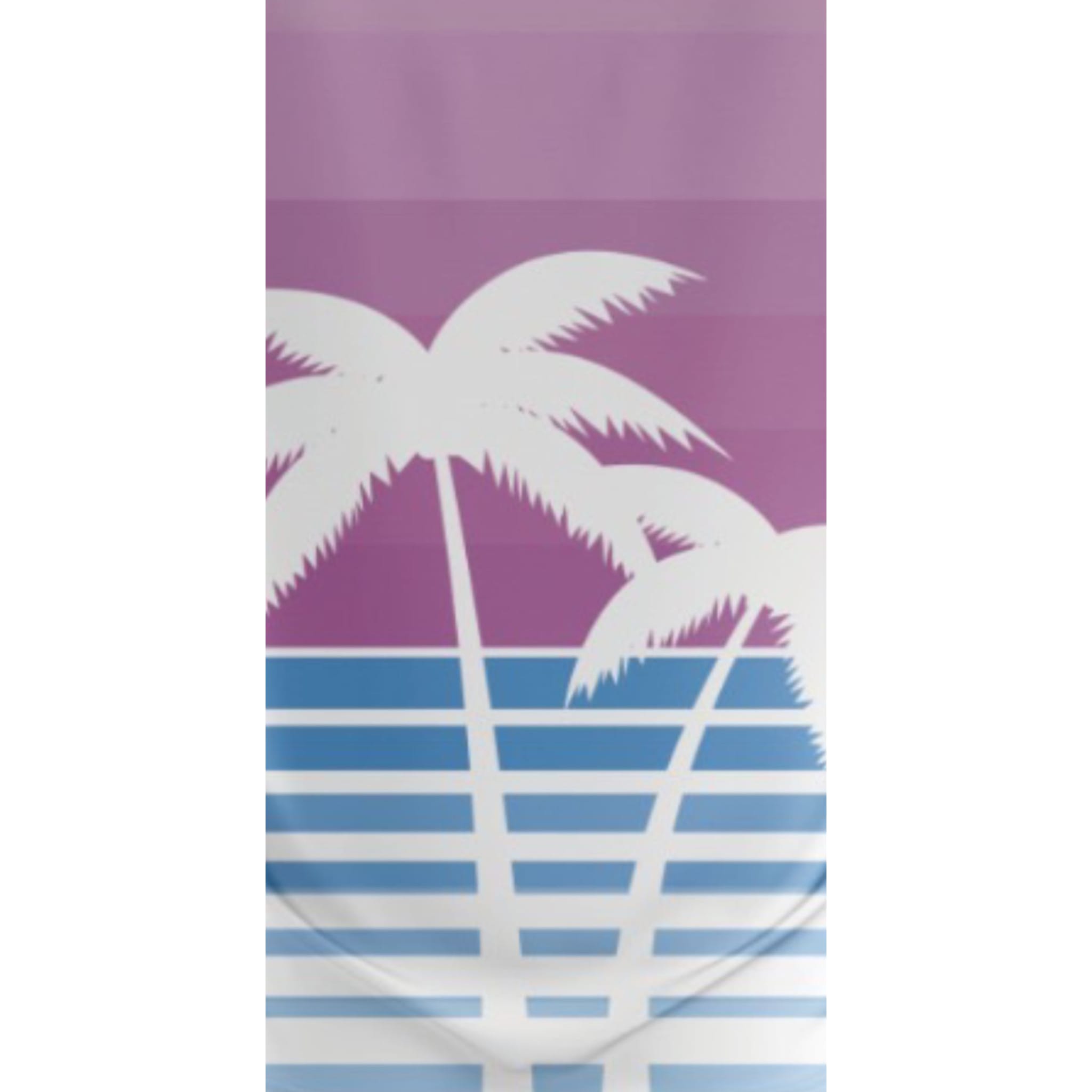 Golf Rowdies Retro Palm Trees Polo Herren