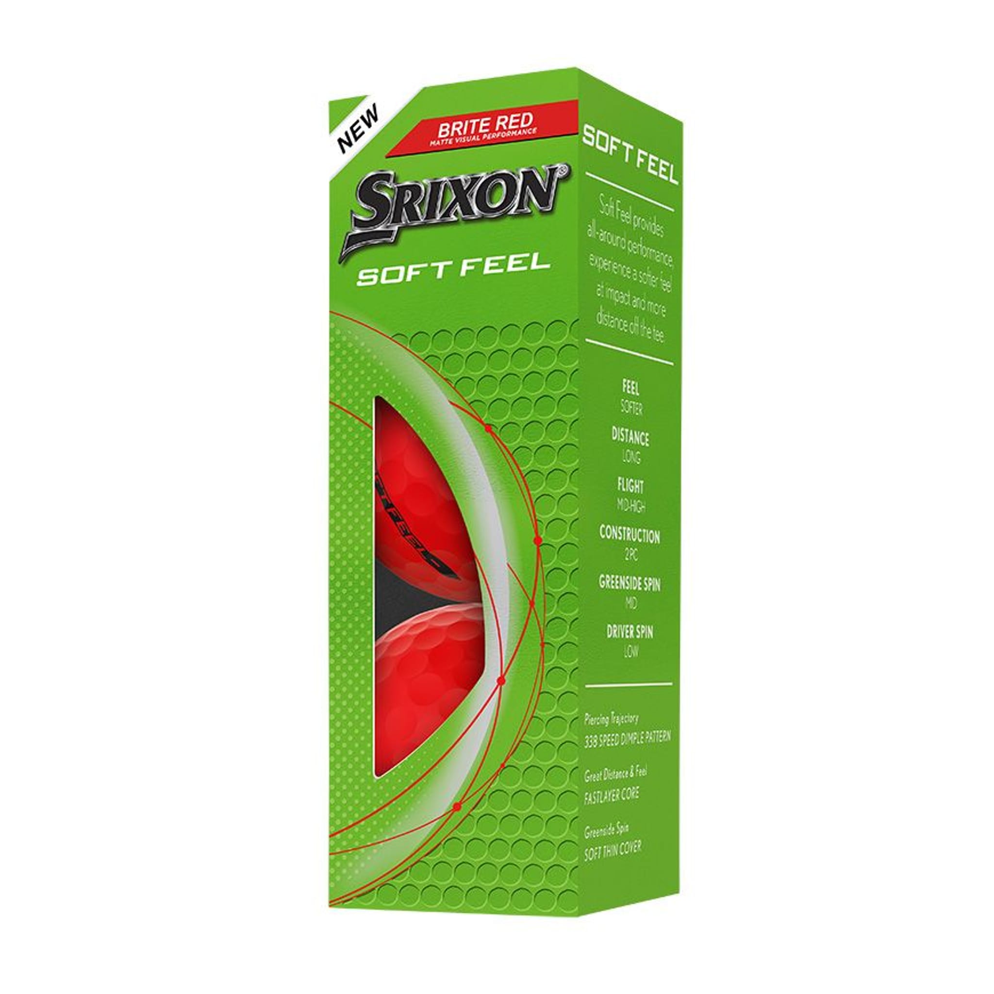 Srixon Soft Feel Brite Golfbälle