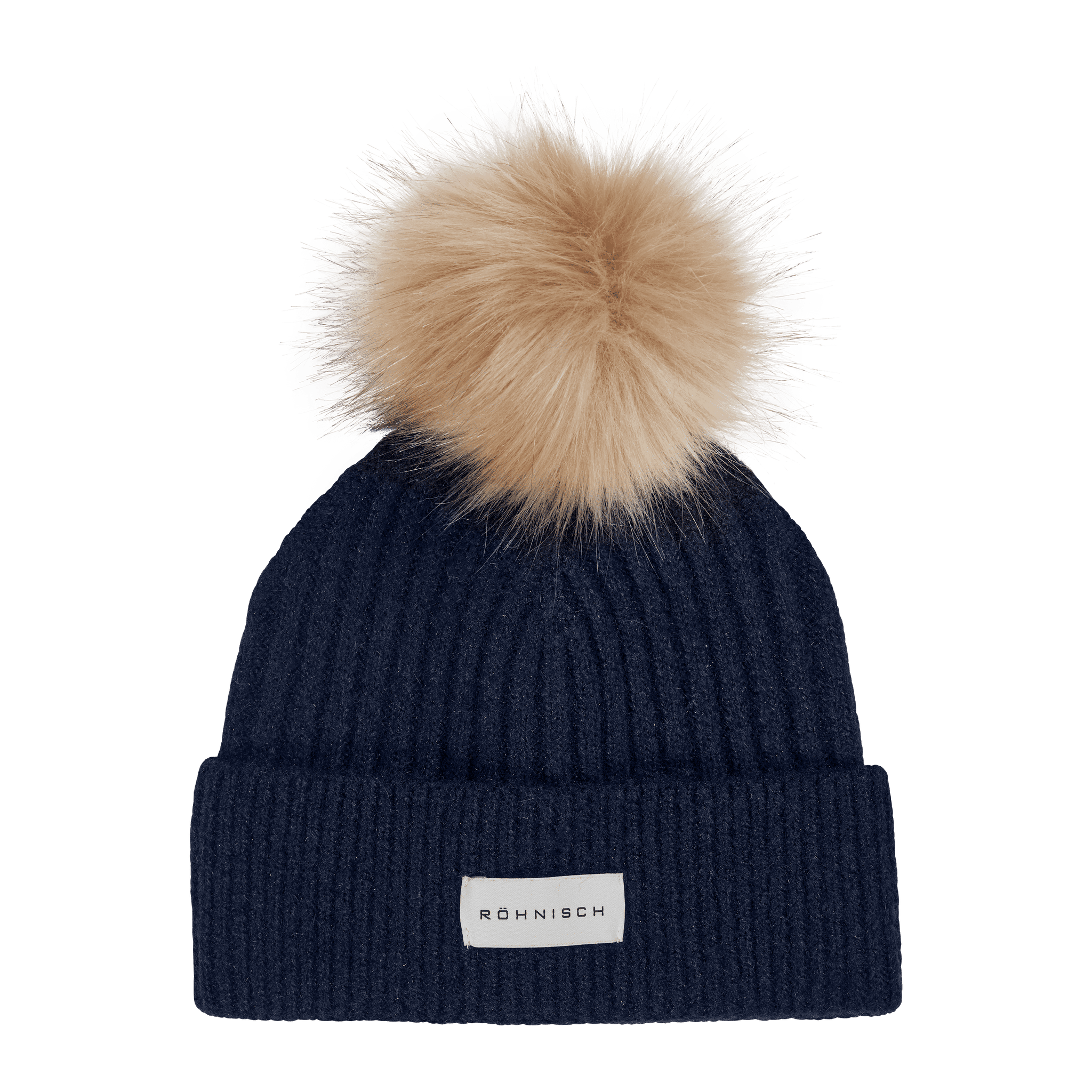 Röhnisch Pom Rib Beanie Damen