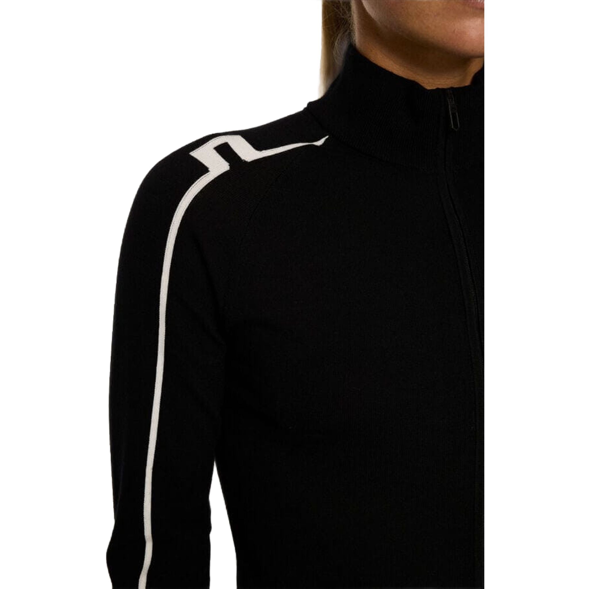 J. Lindeberg Aubree Knitted Zip Sweater Damen