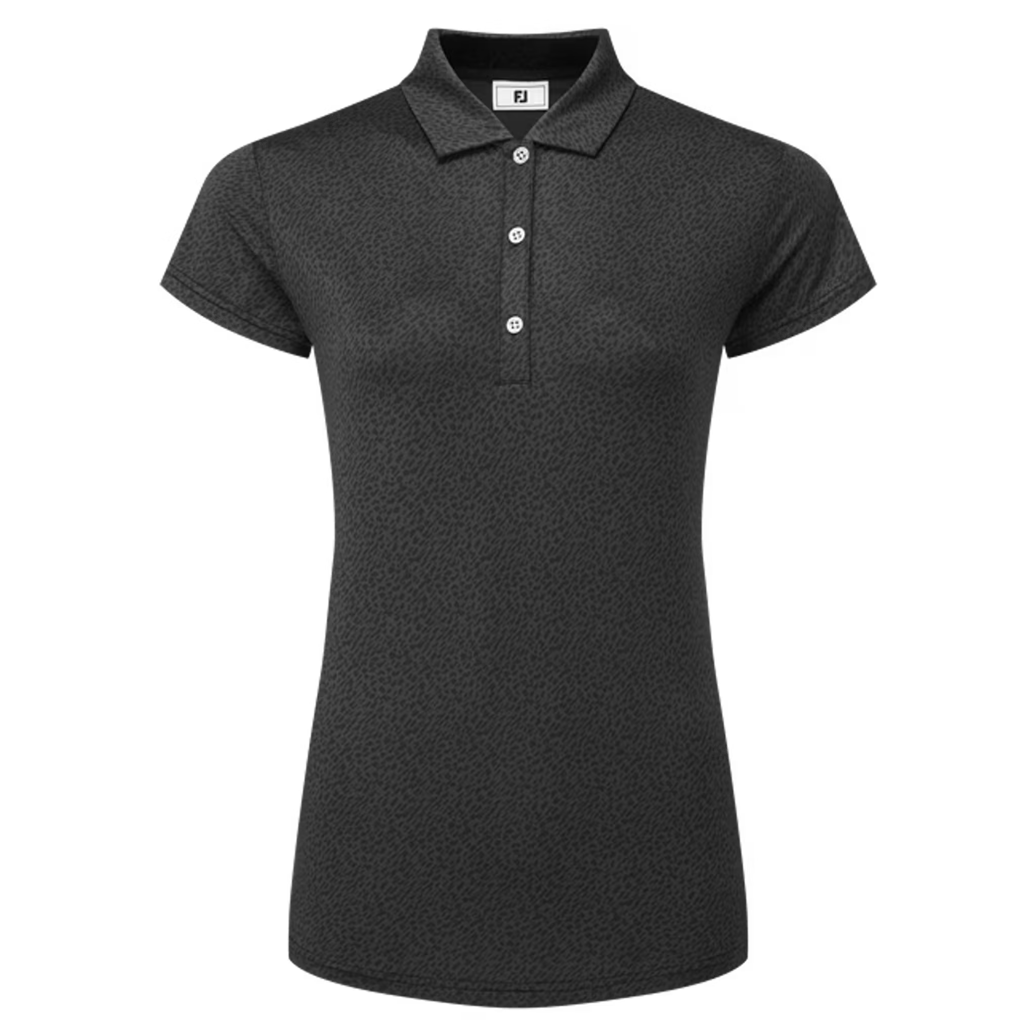 Footjoy Animal Print Cap Sleeve Lisle Polo