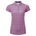 Footjoy Animal Print Cap Sleeve Lisle Polo