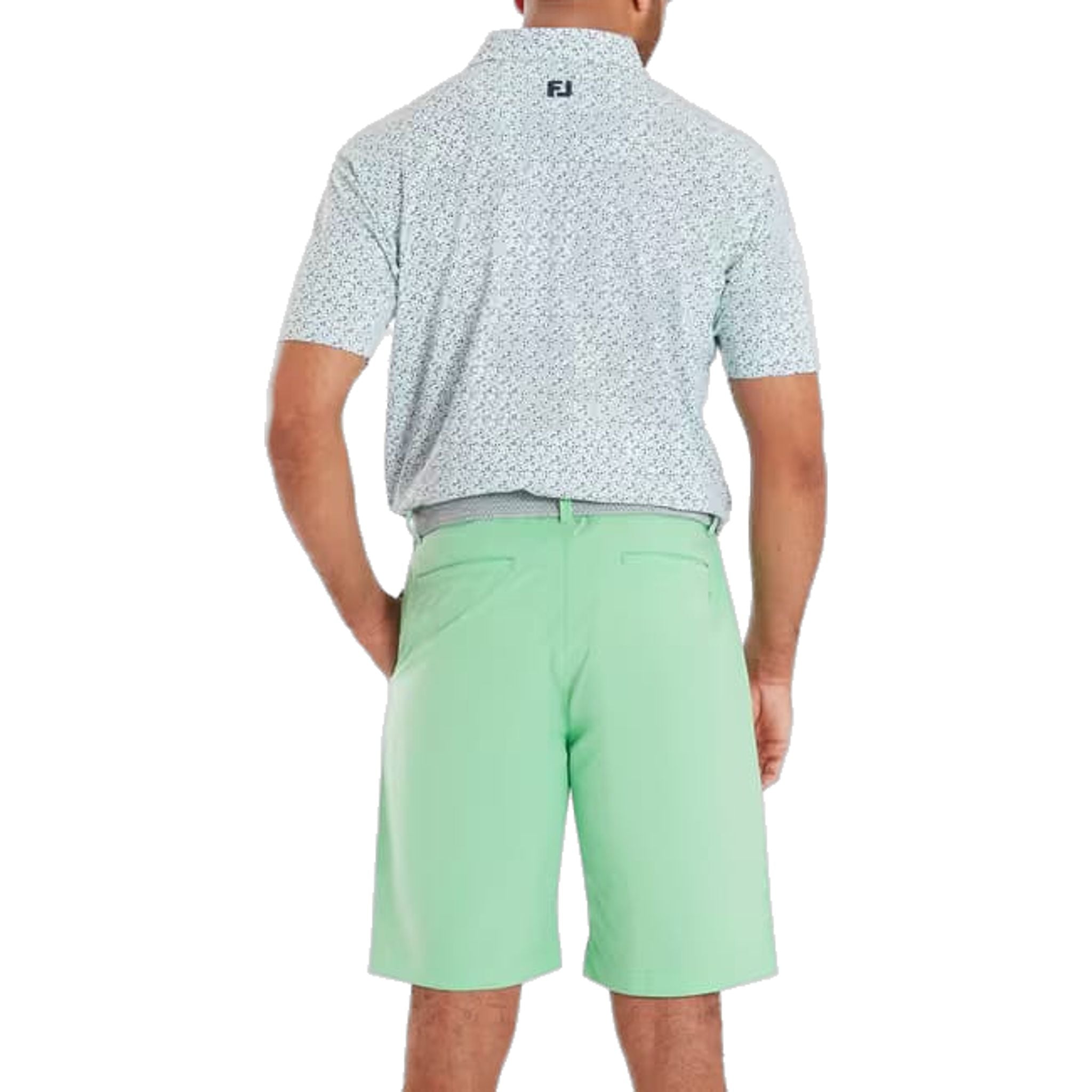 Footjoy Gamer Print Pique Polo Herren