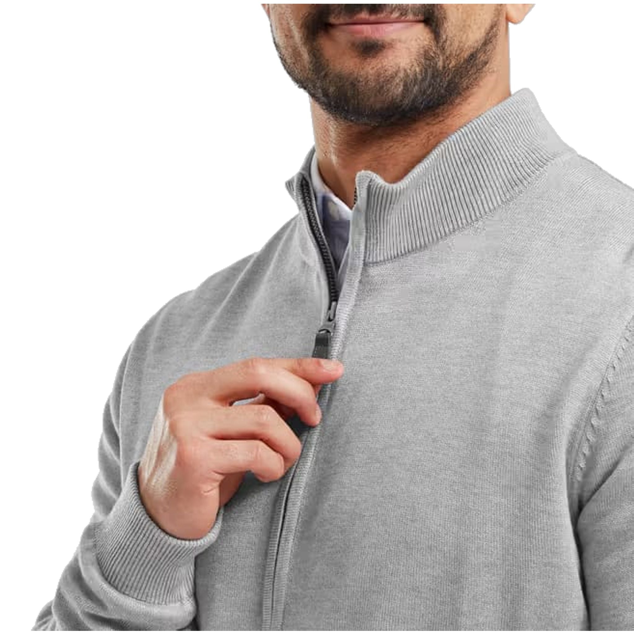 Footjoy drirelease® Full-Zip Lined Sweater Herren