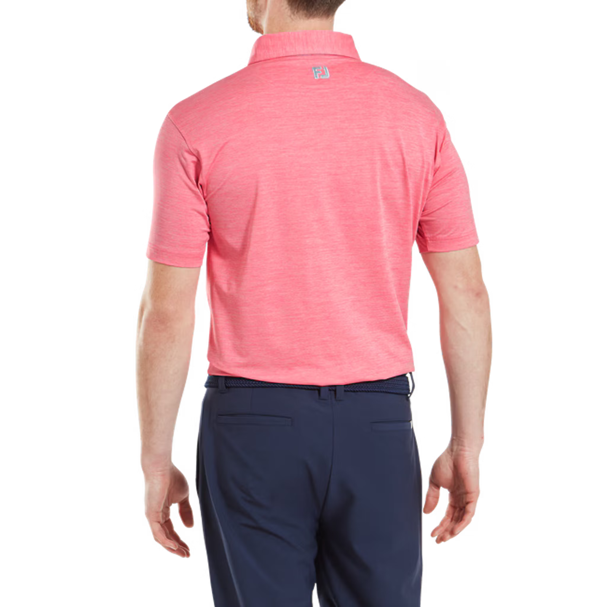 Footjoy Heather Lisle with Trim Polo Herren